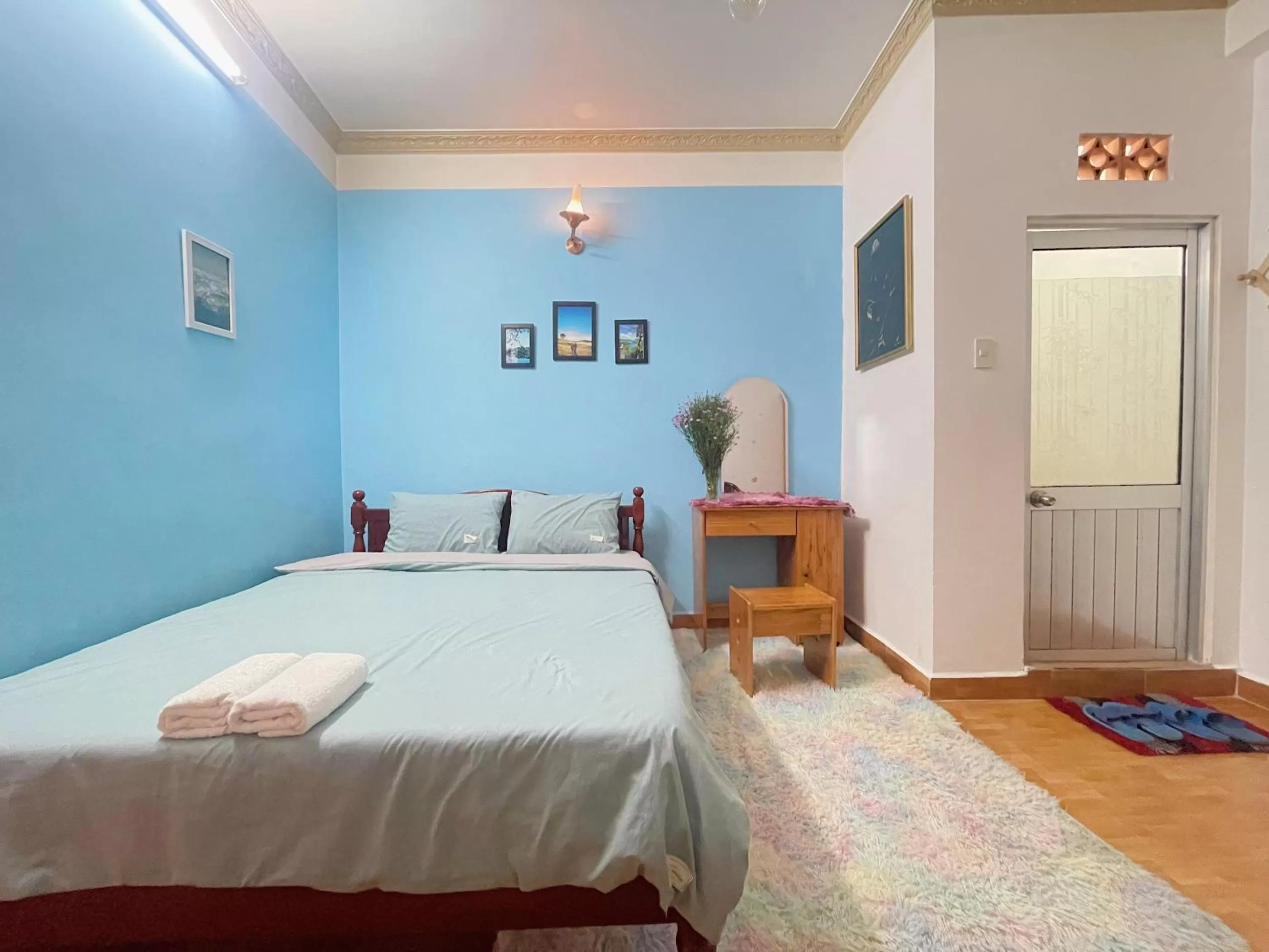 Bed in Anh Hào Hotel