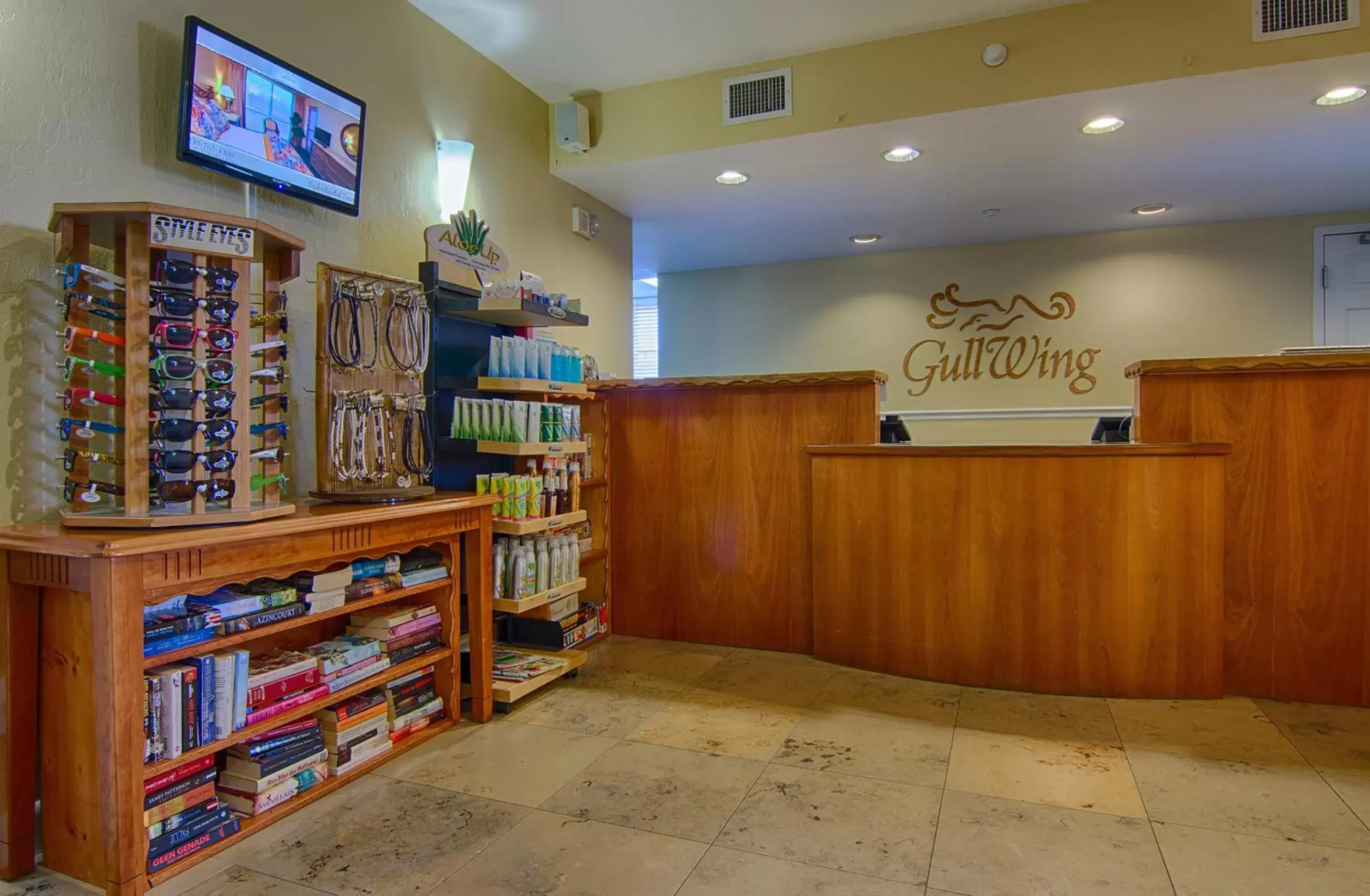 Lobby or reception in GullWing Beach Resort Lobby or reception in GullWing Beach Resort