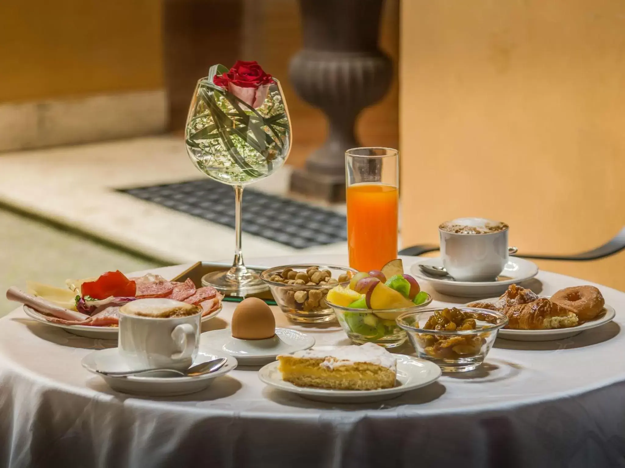 Food in Palazzo Cardinal Cesi Food in Palazzo Cardinal Cesi