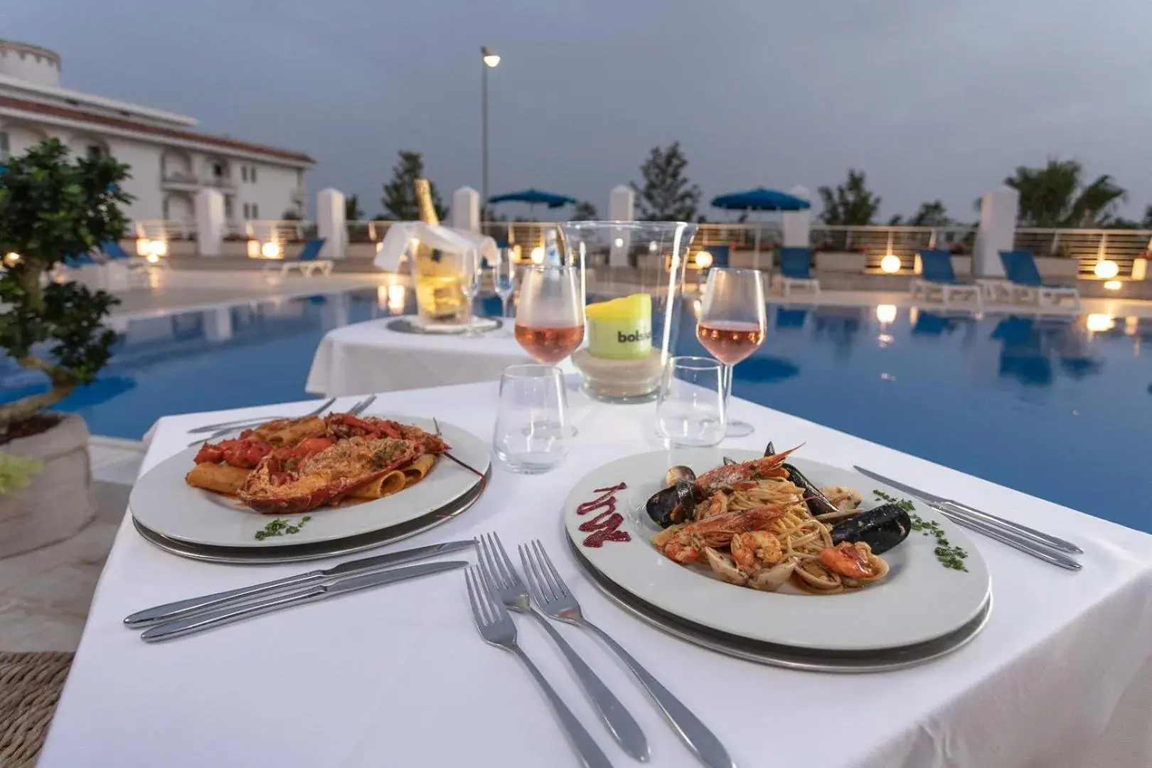 Lunch and Dinner in Club Azzurro Hotel & Resort