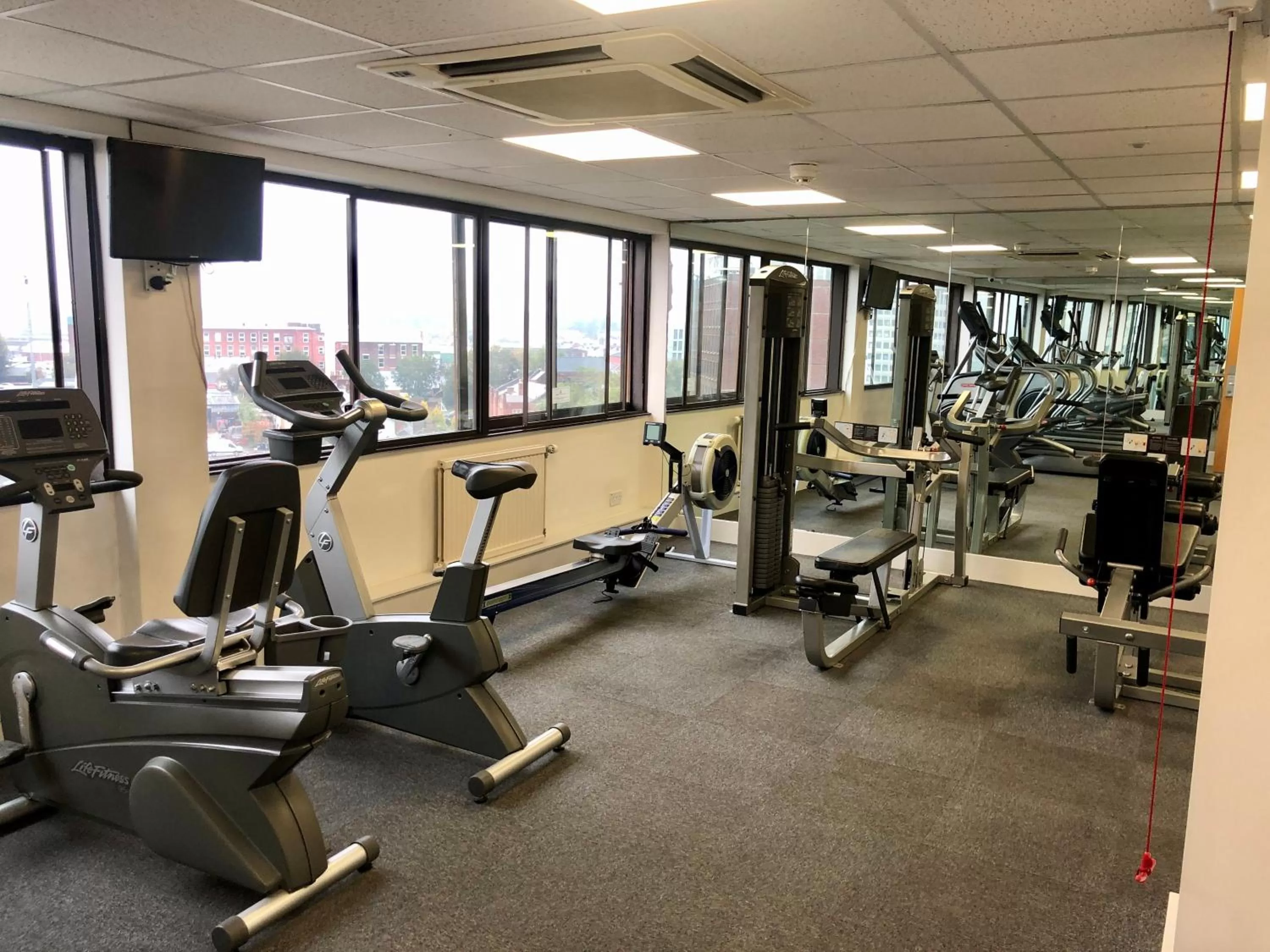 Fitness centre/facilities in Holiday Inn Preston by IHG