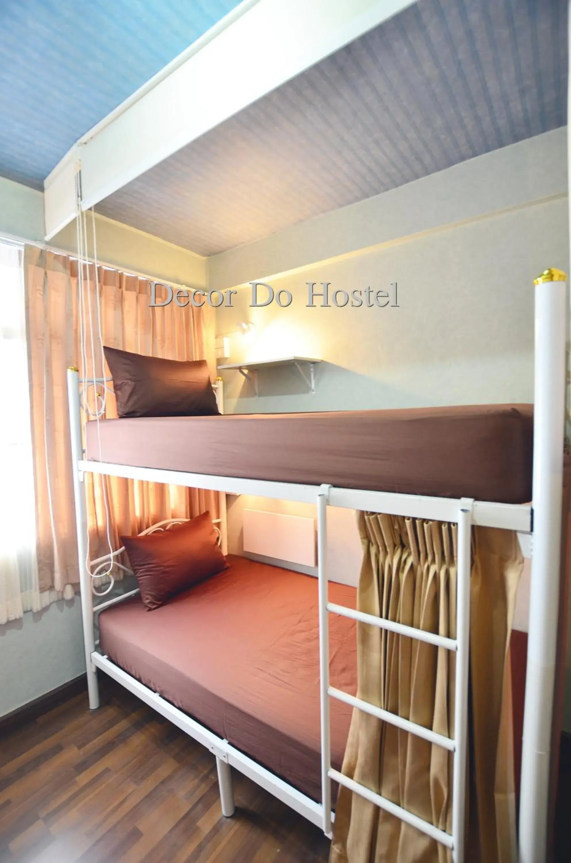 Bedroom, Bunk Bed in Decor Do Hostel