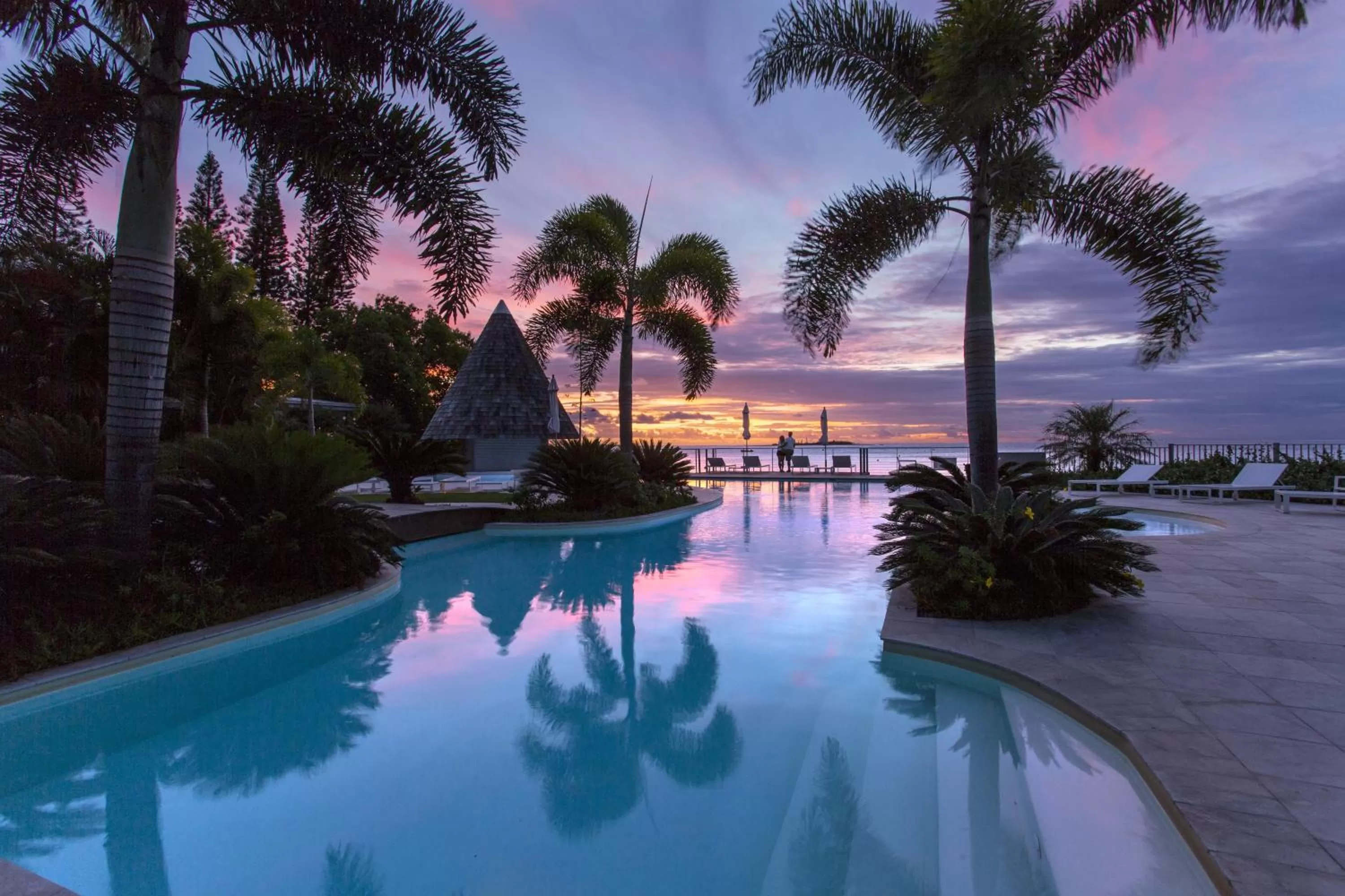 Swimming pool in Chateau Royal Beach Resort & Spa, Noumea