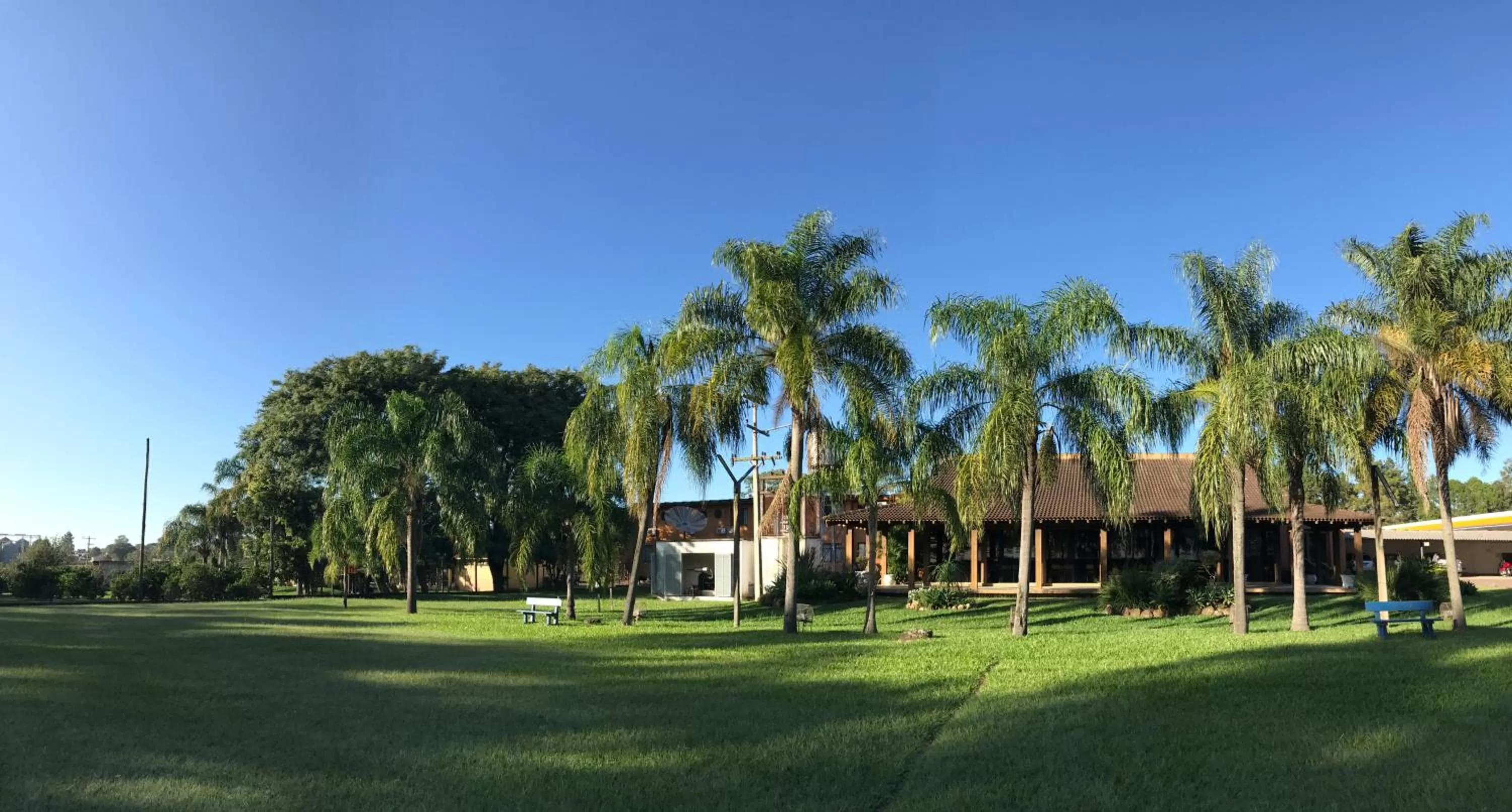 Garden view in Hotel Texacao do Cavera