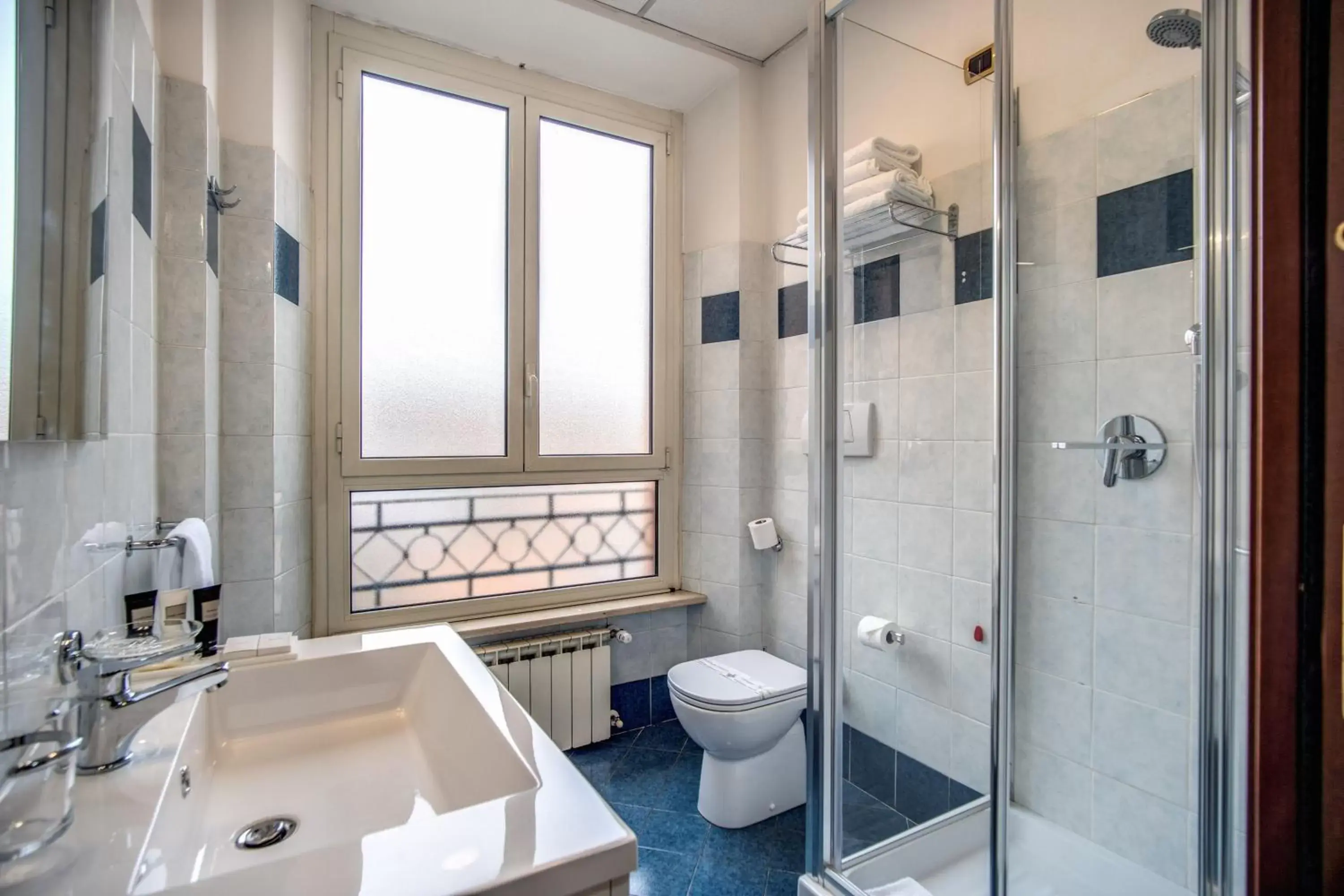 Bathroom in Hotel Ottaviano Augusto