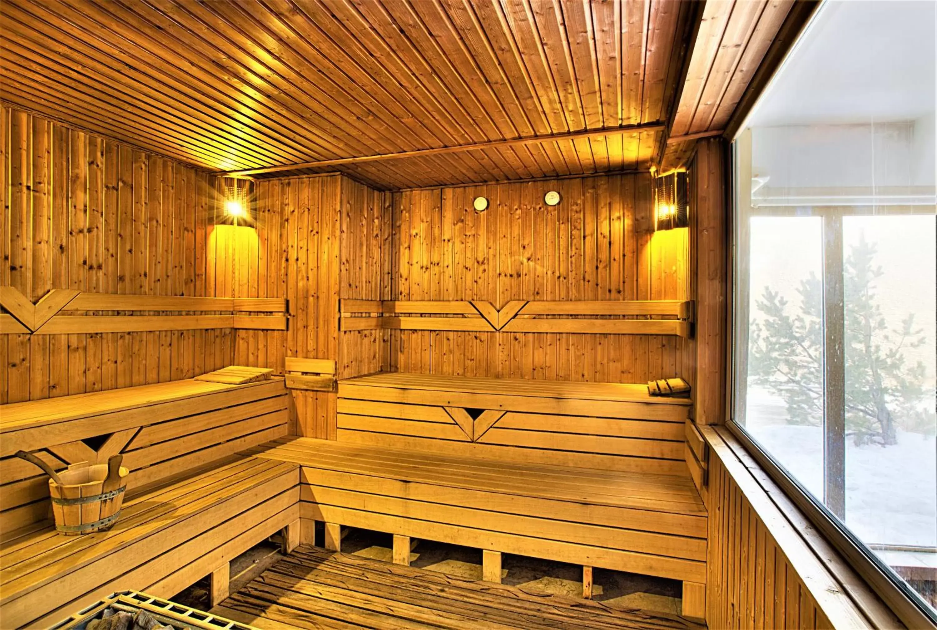 Sauna in Dedeman Palandoken Resort Hotel