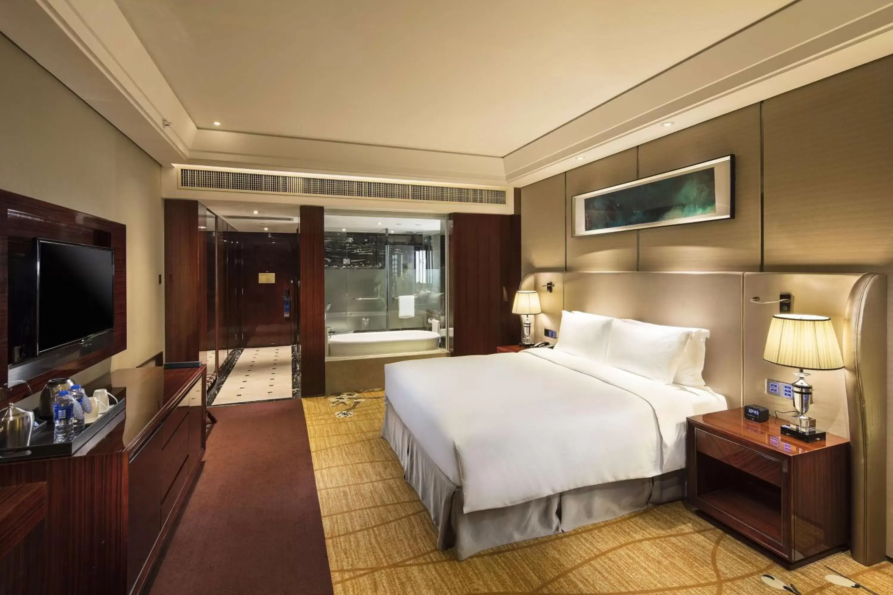 Bedroom, Bed in Hilton Foshan