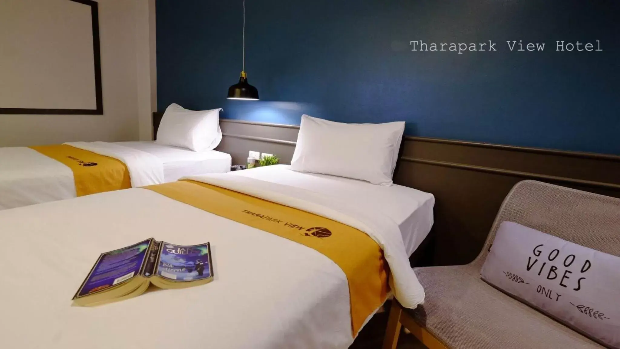 Bed in Tharapark View Hotel - SHA Plus