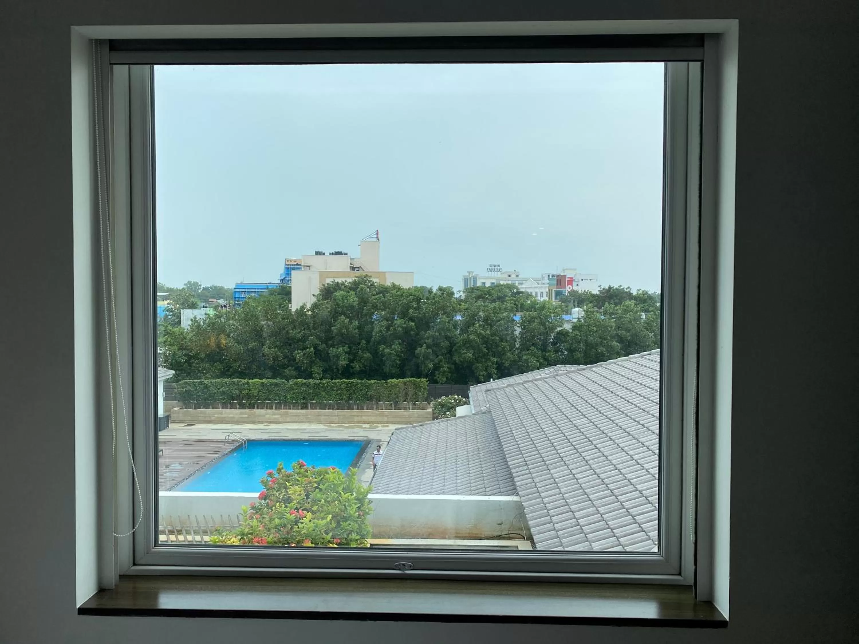 Pool view in The Residency Towers, Rameswaram