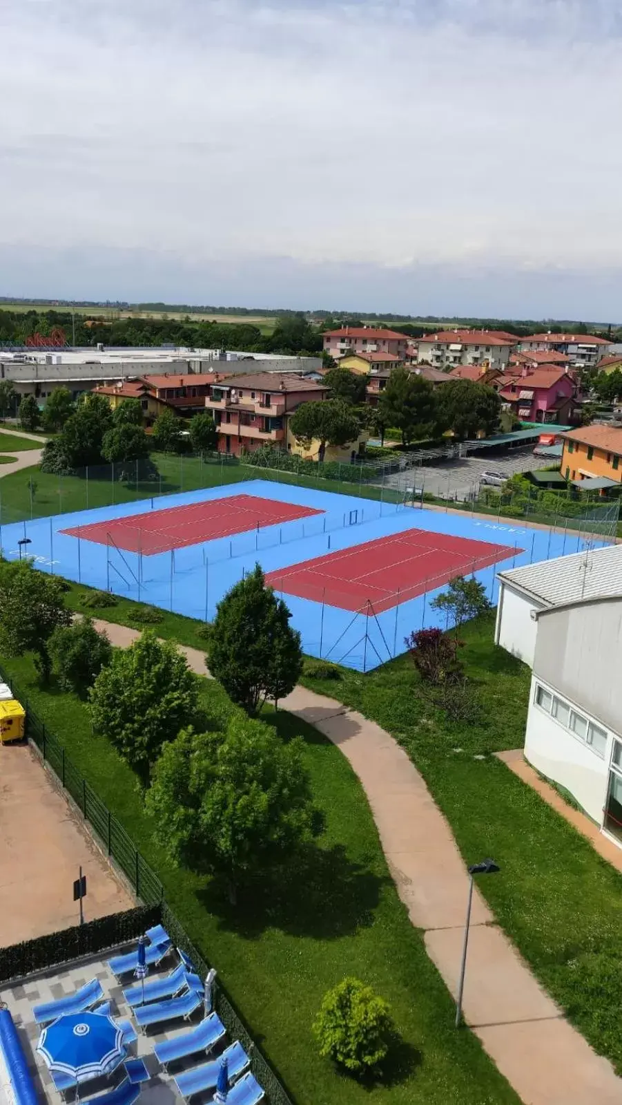 Tennis court in Villaggio Margherita