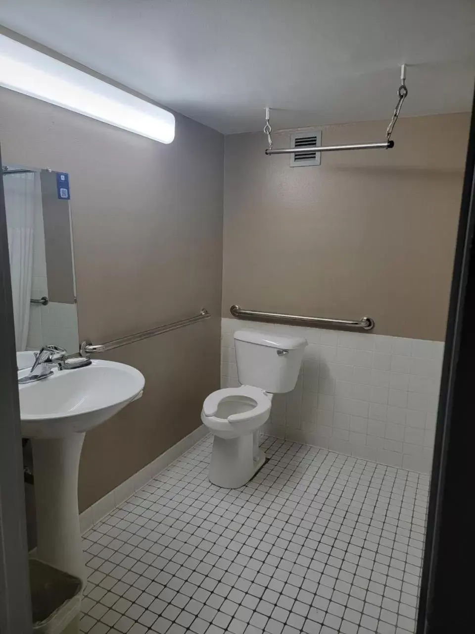 Bathroom in Ramada by Wyndham Angola/Fremont Area