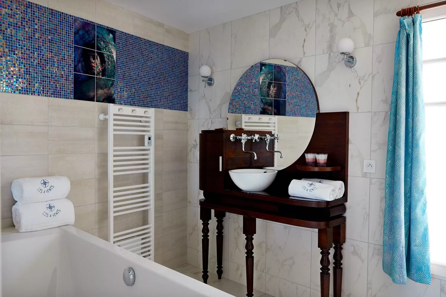 Bathroom in Chambres d'hôtes Les 4 Vents Pointe du Hoc - Landing Beaches