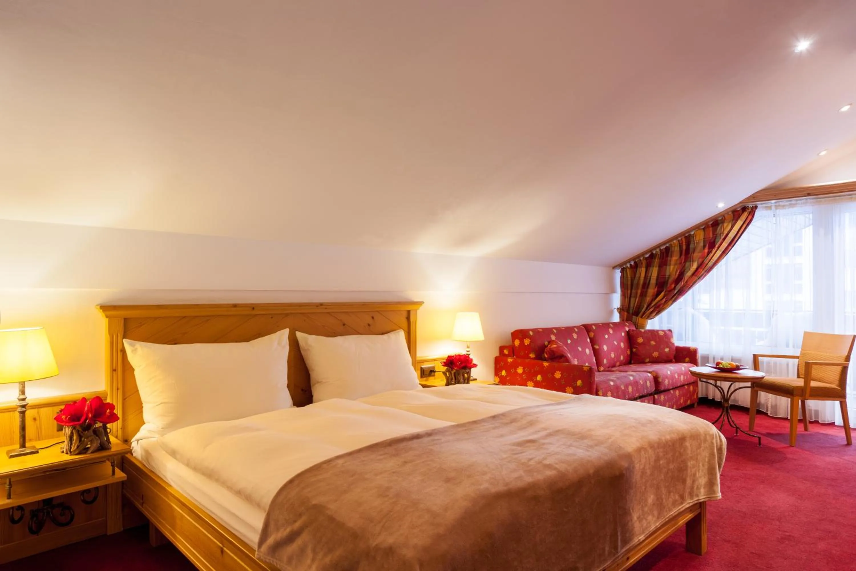 Bed in Hotel Holiday