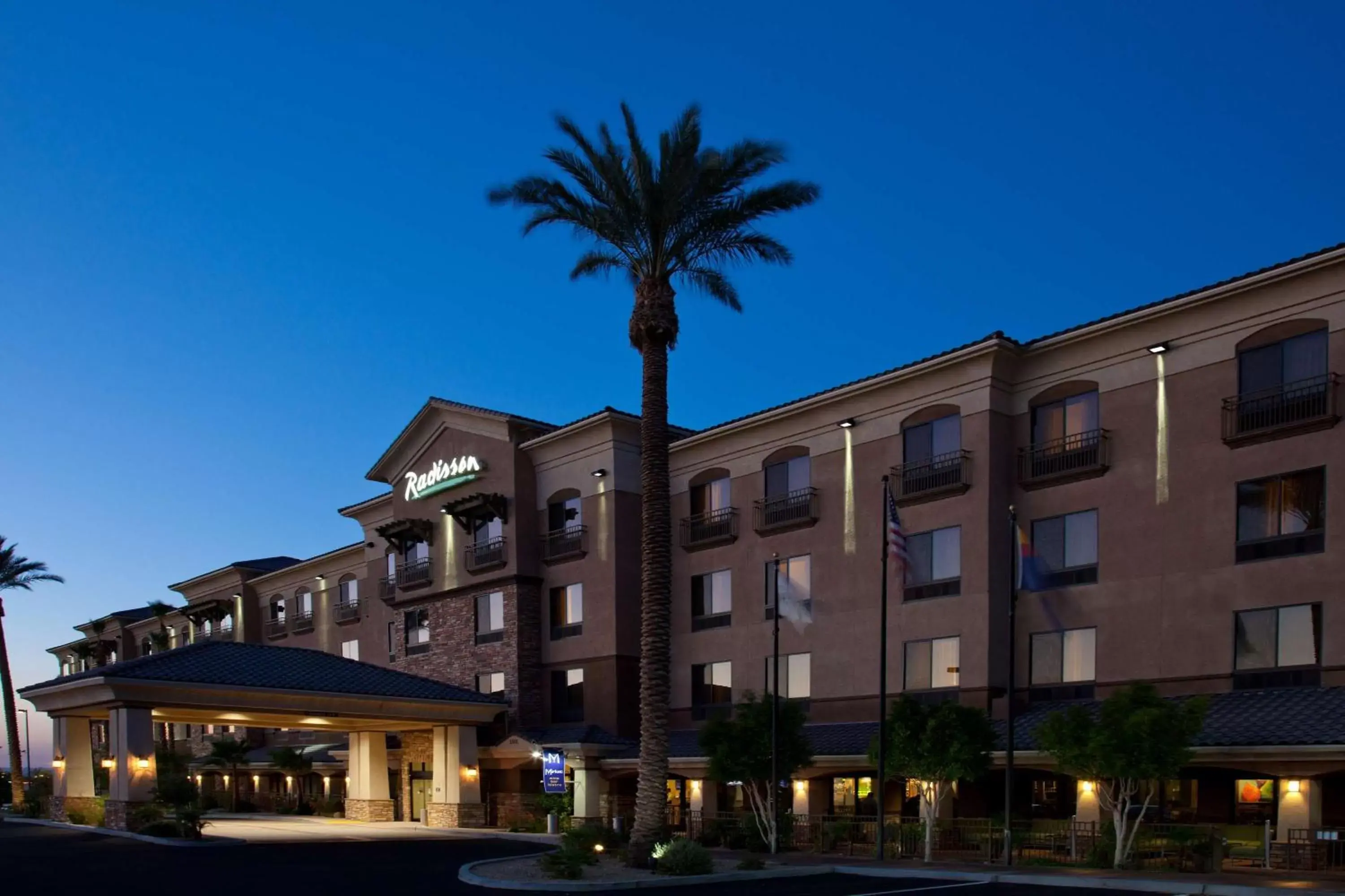 Property Building in Radisson Hotel Yuma