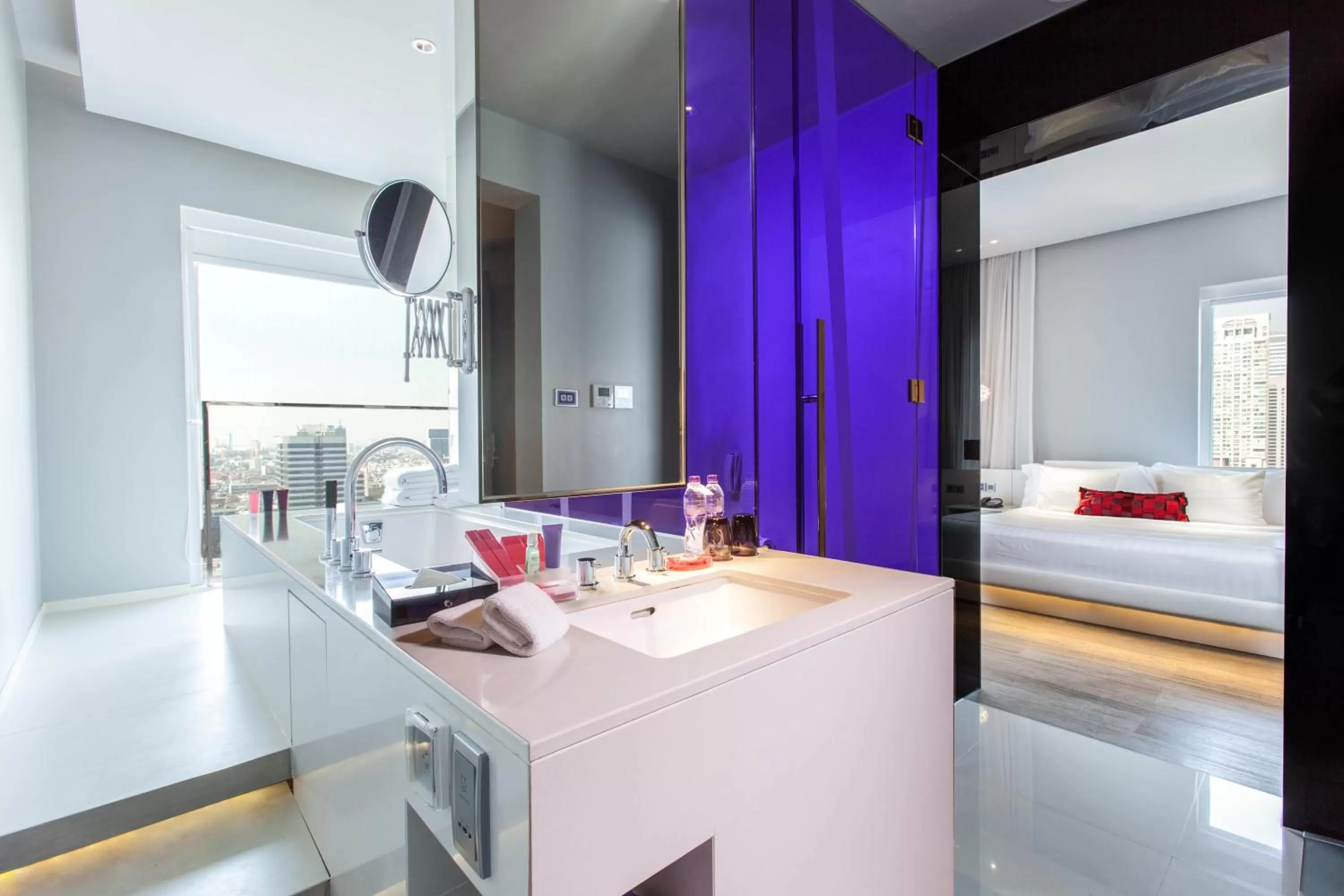 Decorative detail, Bed in Mode Sathorn Hotel - SHA Extra Plus