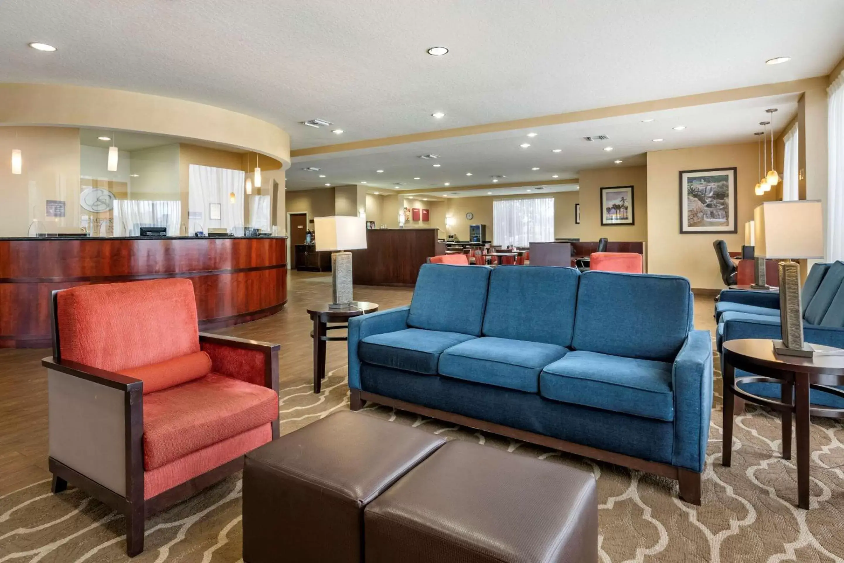 Lobby or reception, Lobby/Reception in Comfort Suites Orlando Airport