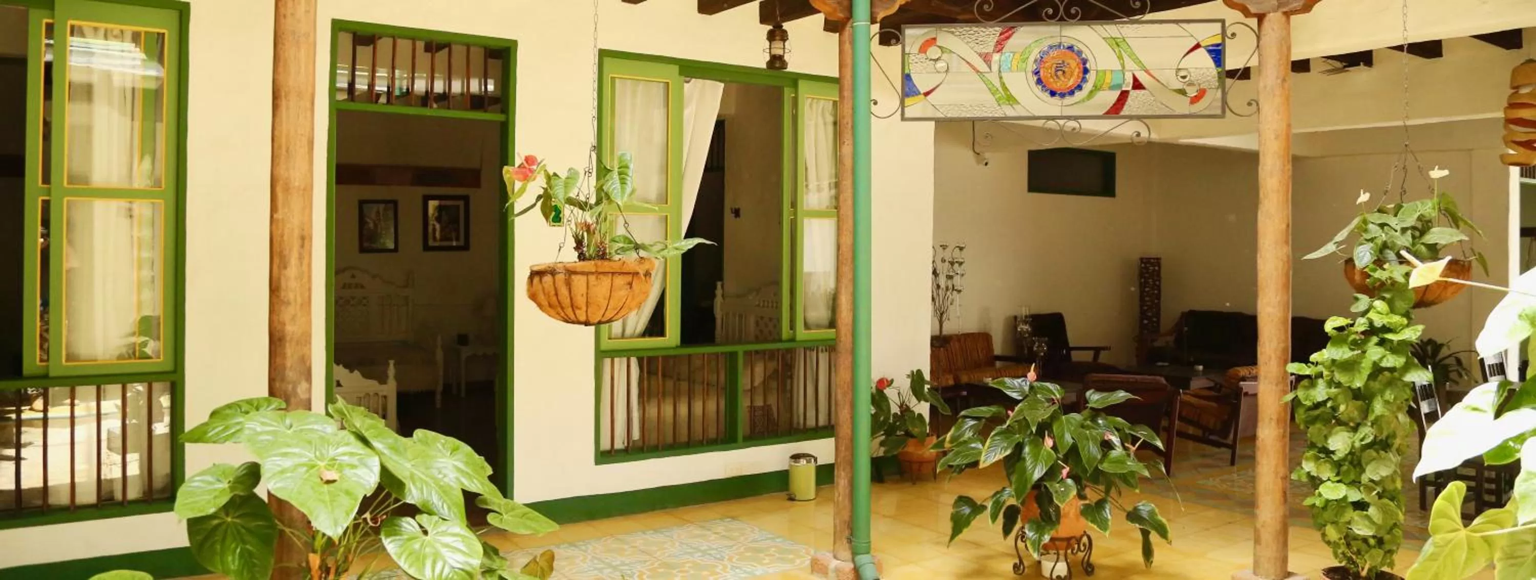 Property building in El Despertar Hotel