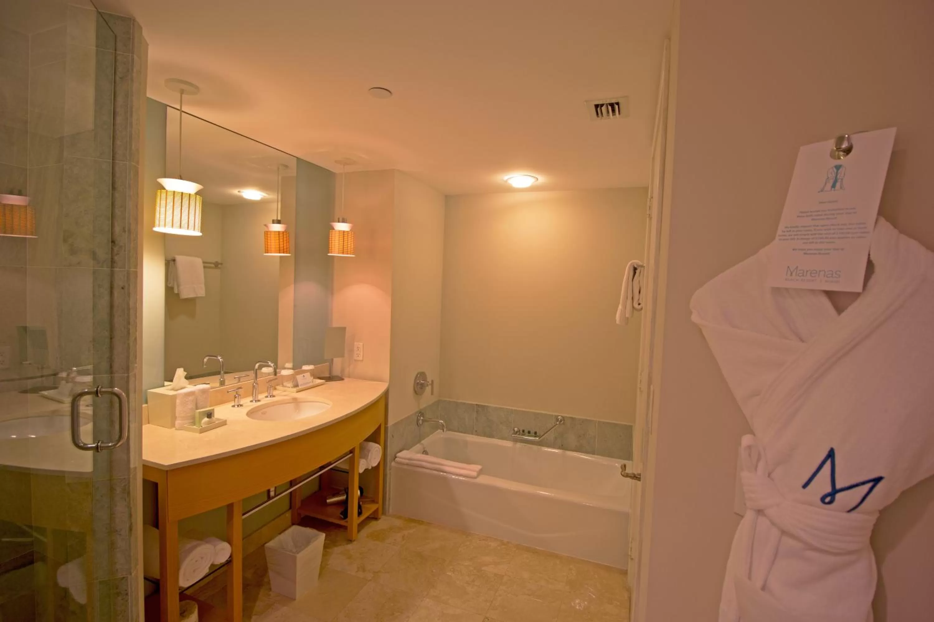 Bathroom in Marenas Beach Resort