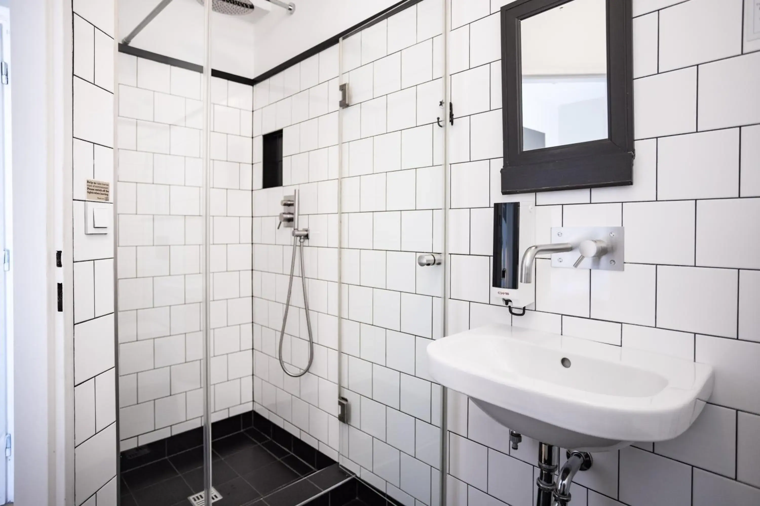 Bathroom in Sir Toby's Hostel