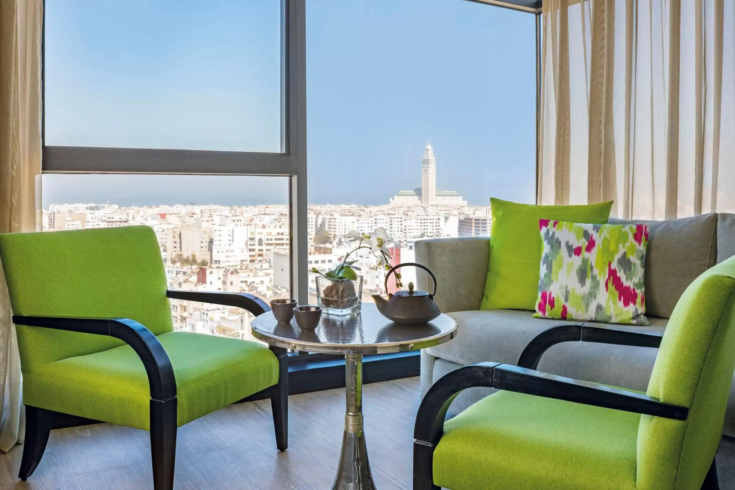 View (from property/room), Seating Area in Barceló Casablanca