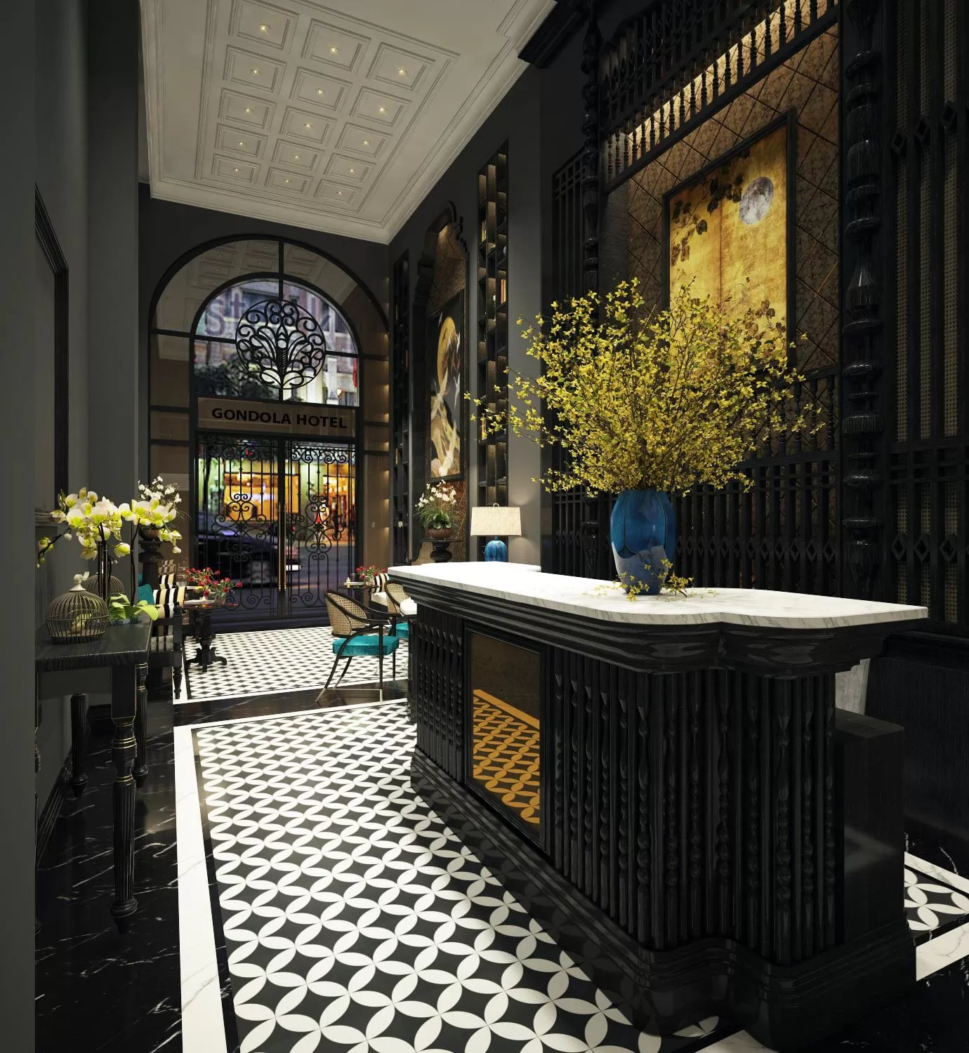 Staff in Scent Premium Hotel