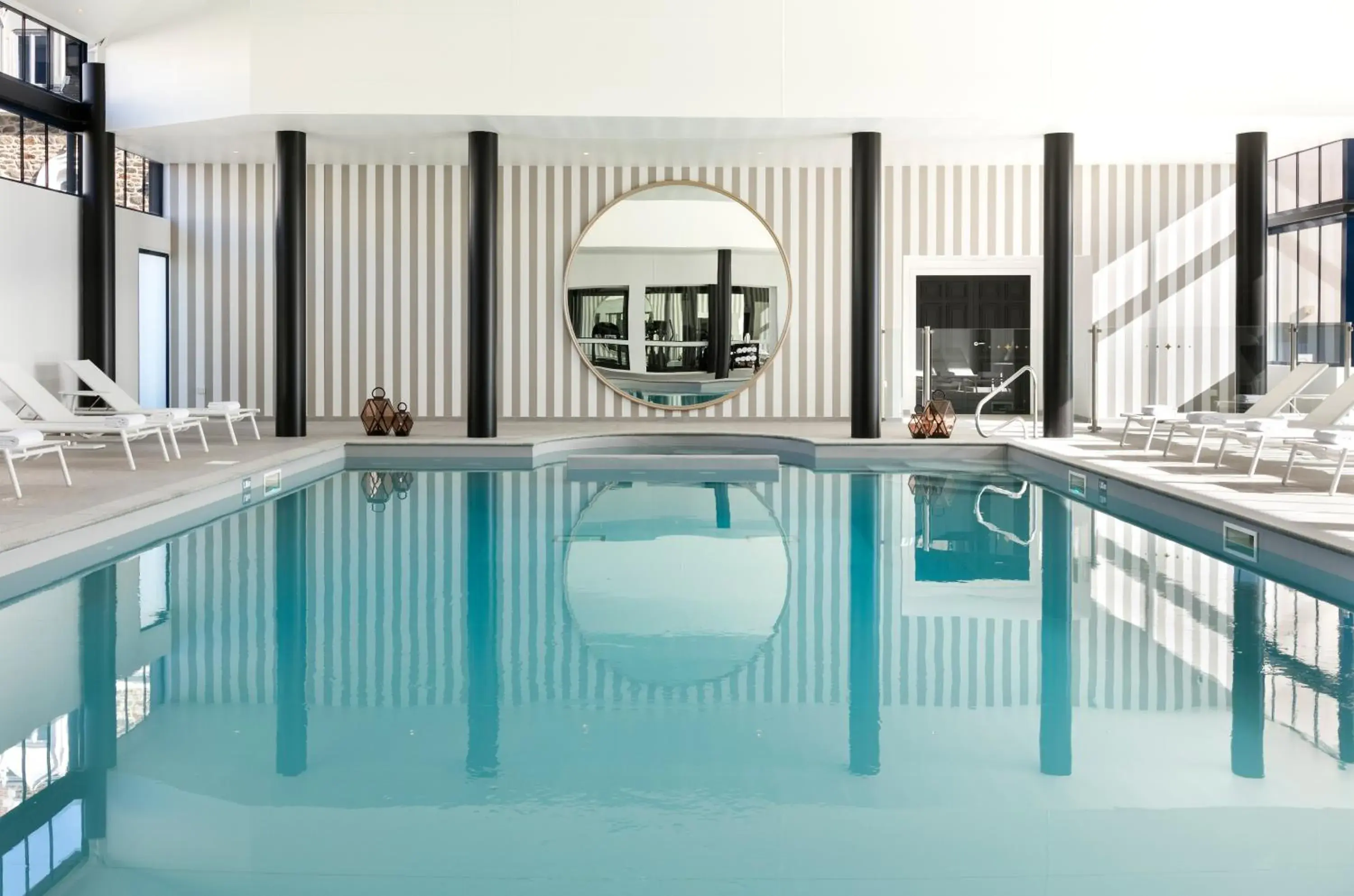 Spa and wellness centre/facilities, Swimming Pool in Hotel Barriere Le Grand Hotel Dinard