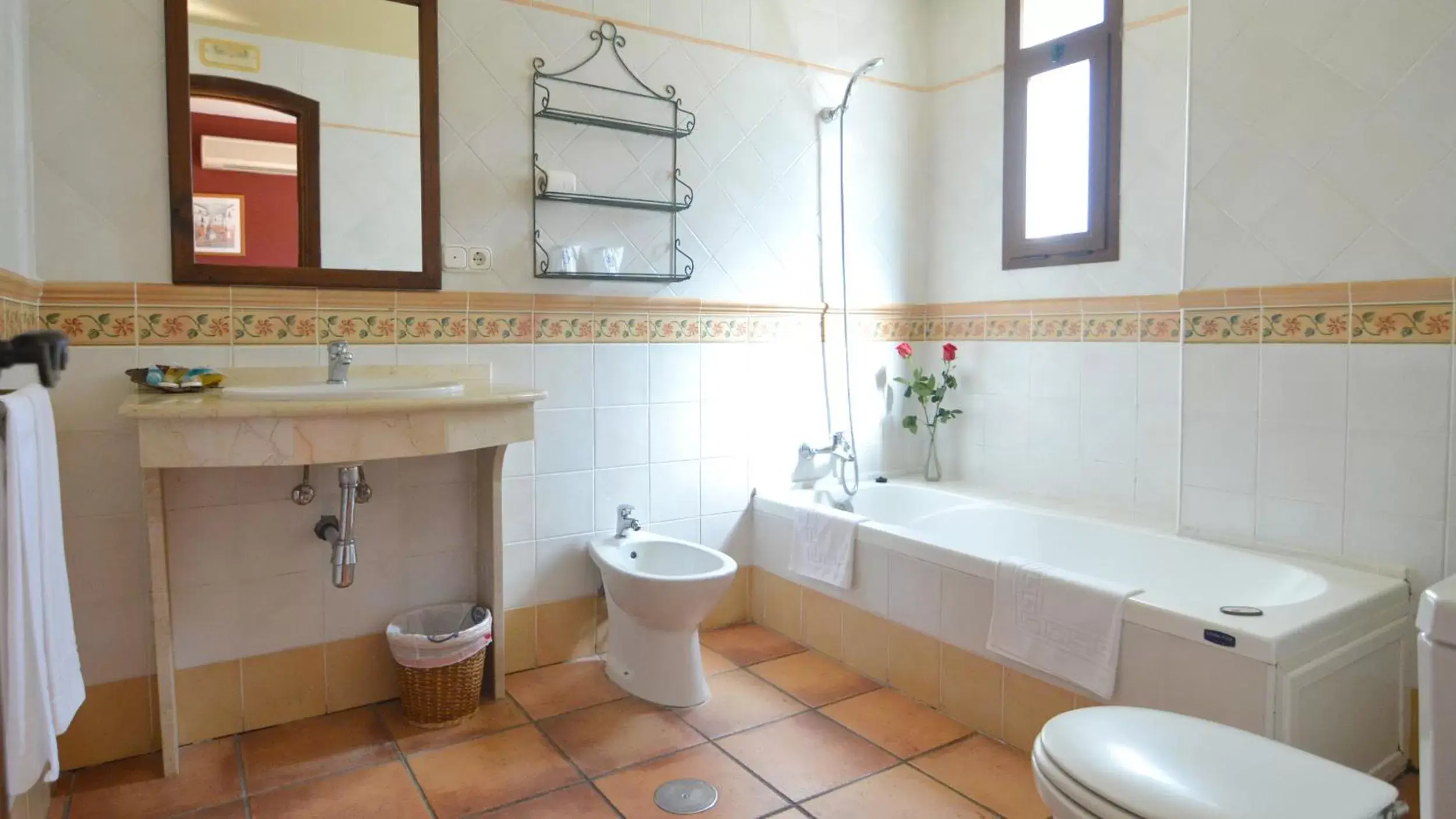 Bathroom in La Posada del Conde