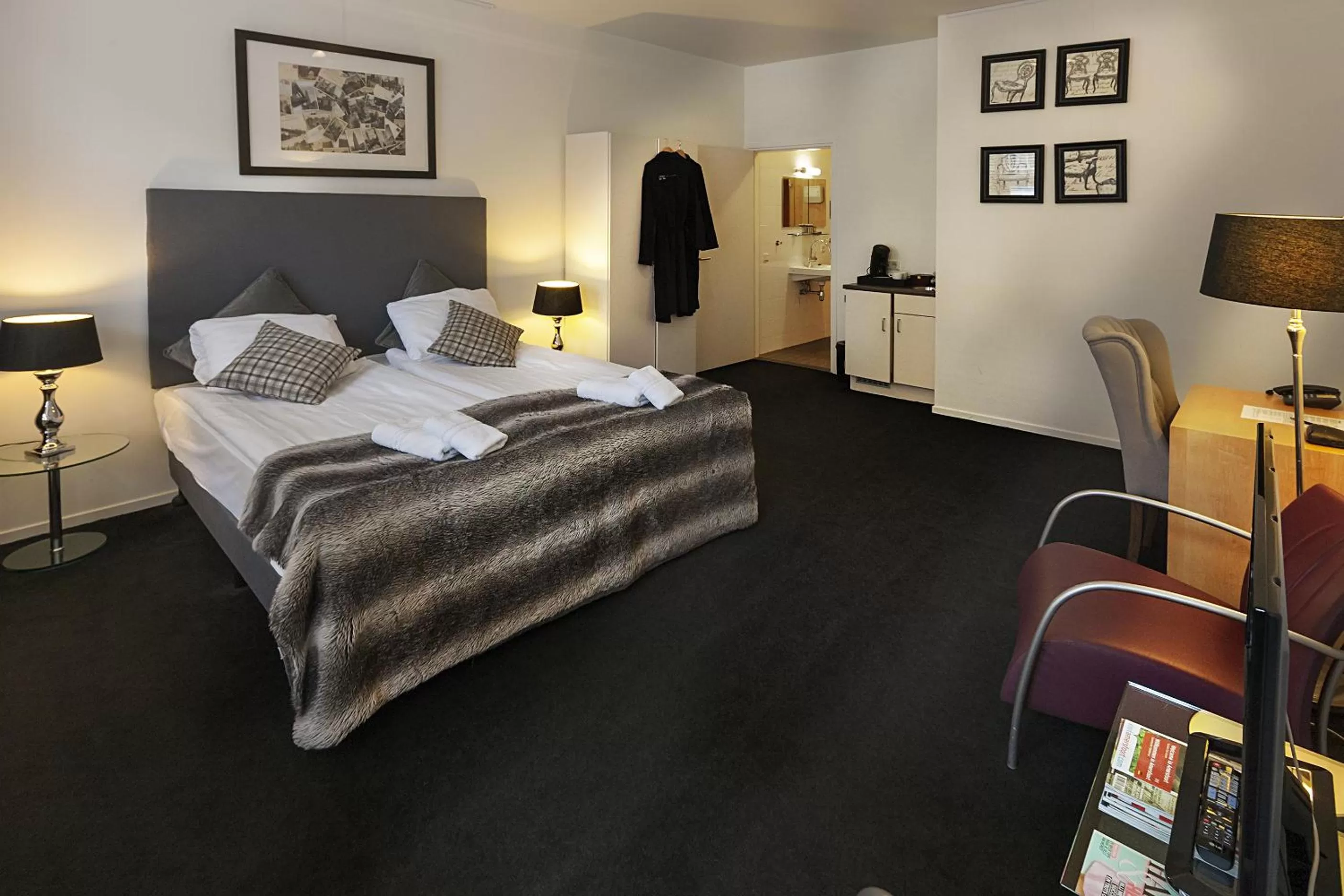 Bed in Hotel de Tabaksplant