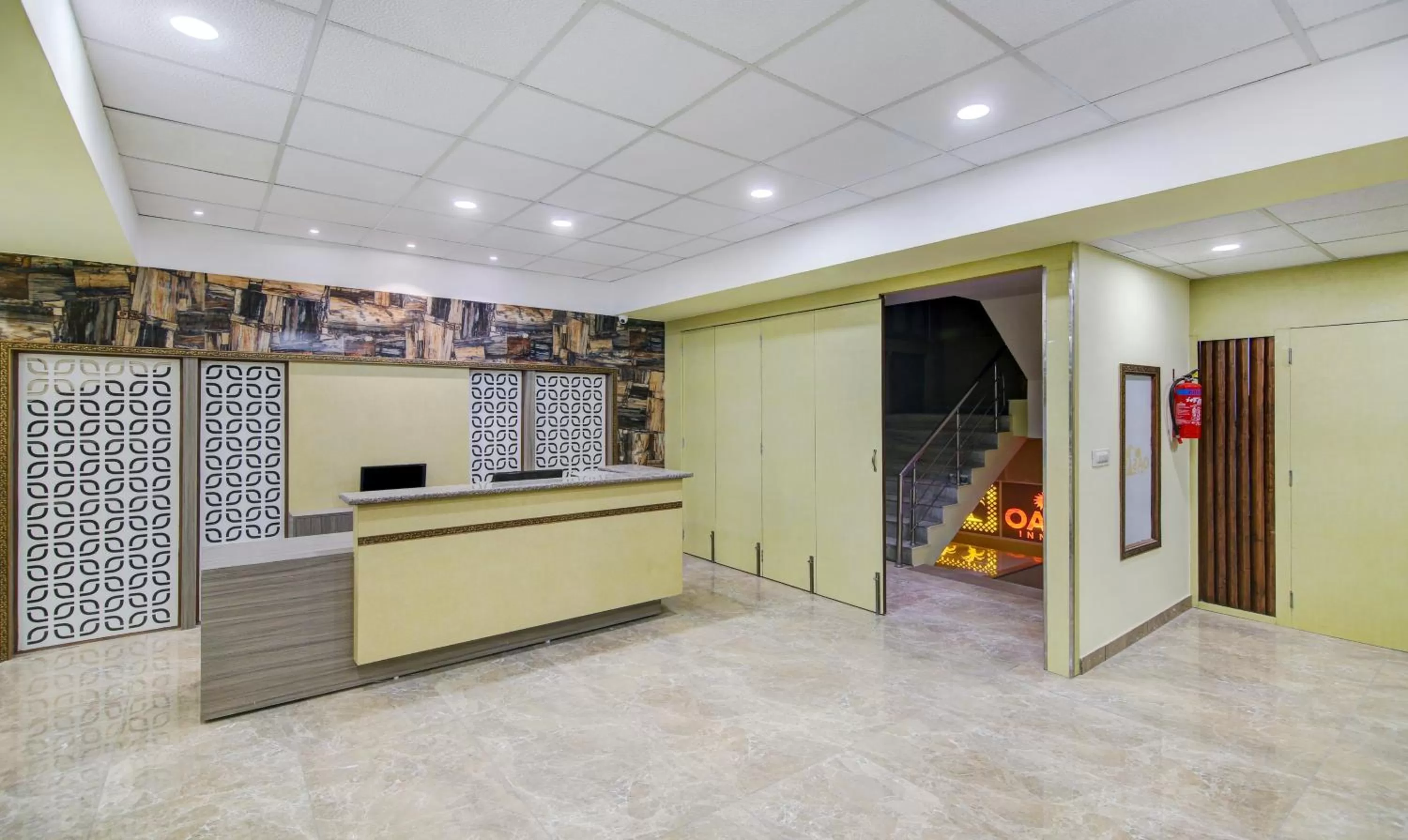 Lobby or reception, Lobby/Reception in Itsy by Treebo - Oasis Inn