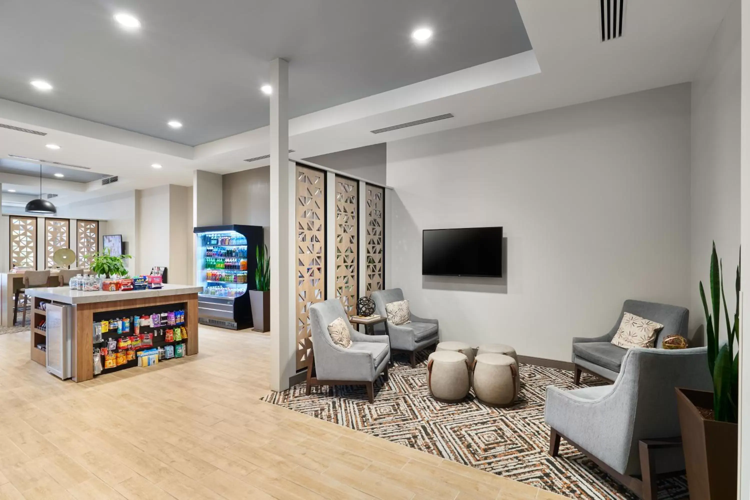 Lobby or reception in Candlewood Suites - Asheville Downtown, an IHG Hotel