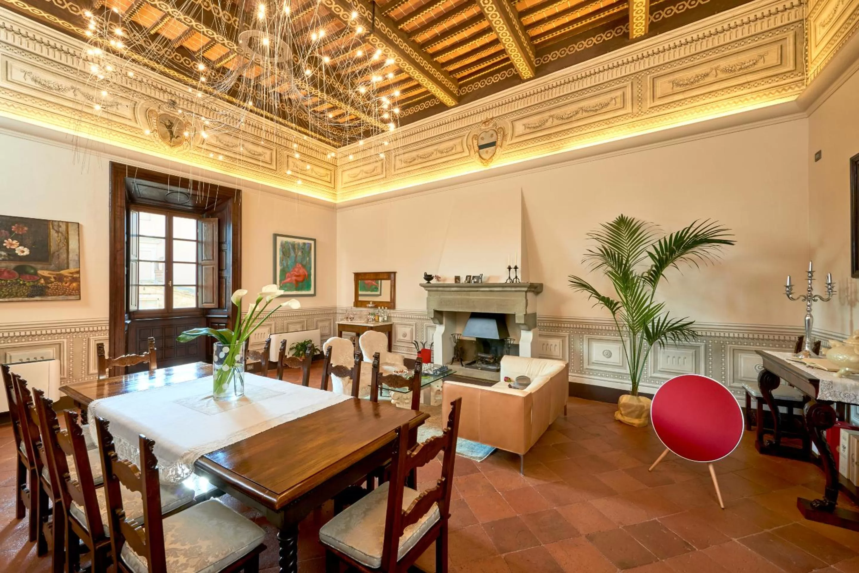 Communal lounge/ TV room in Il Tosco