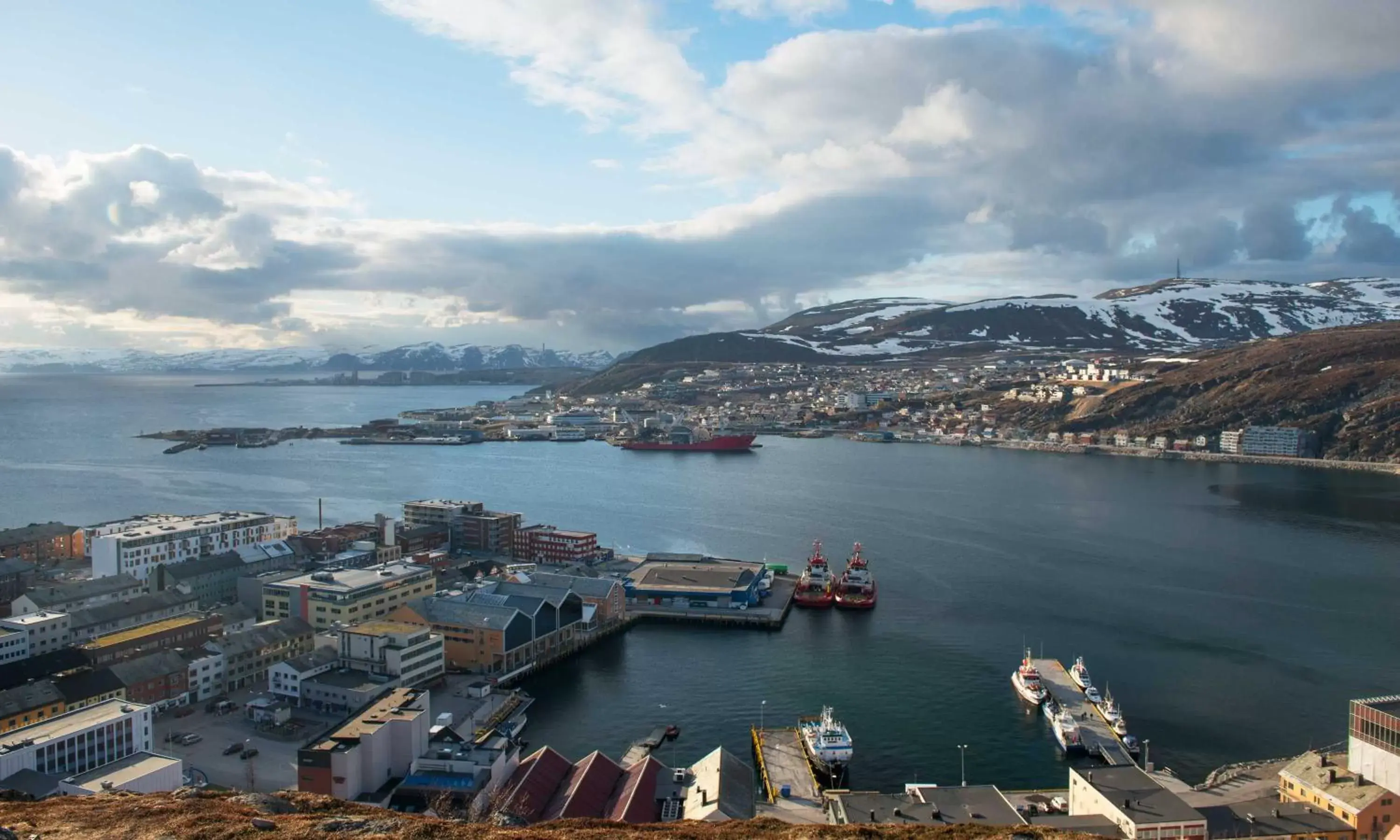 Natural landscape in Thon Hotel Hammerfest