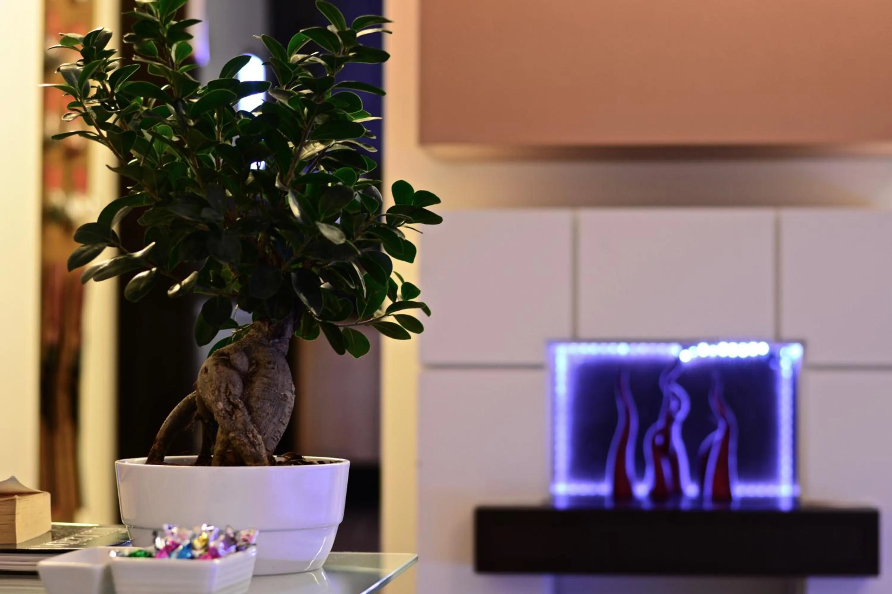 Decorative detail in Hotel Cimarosa