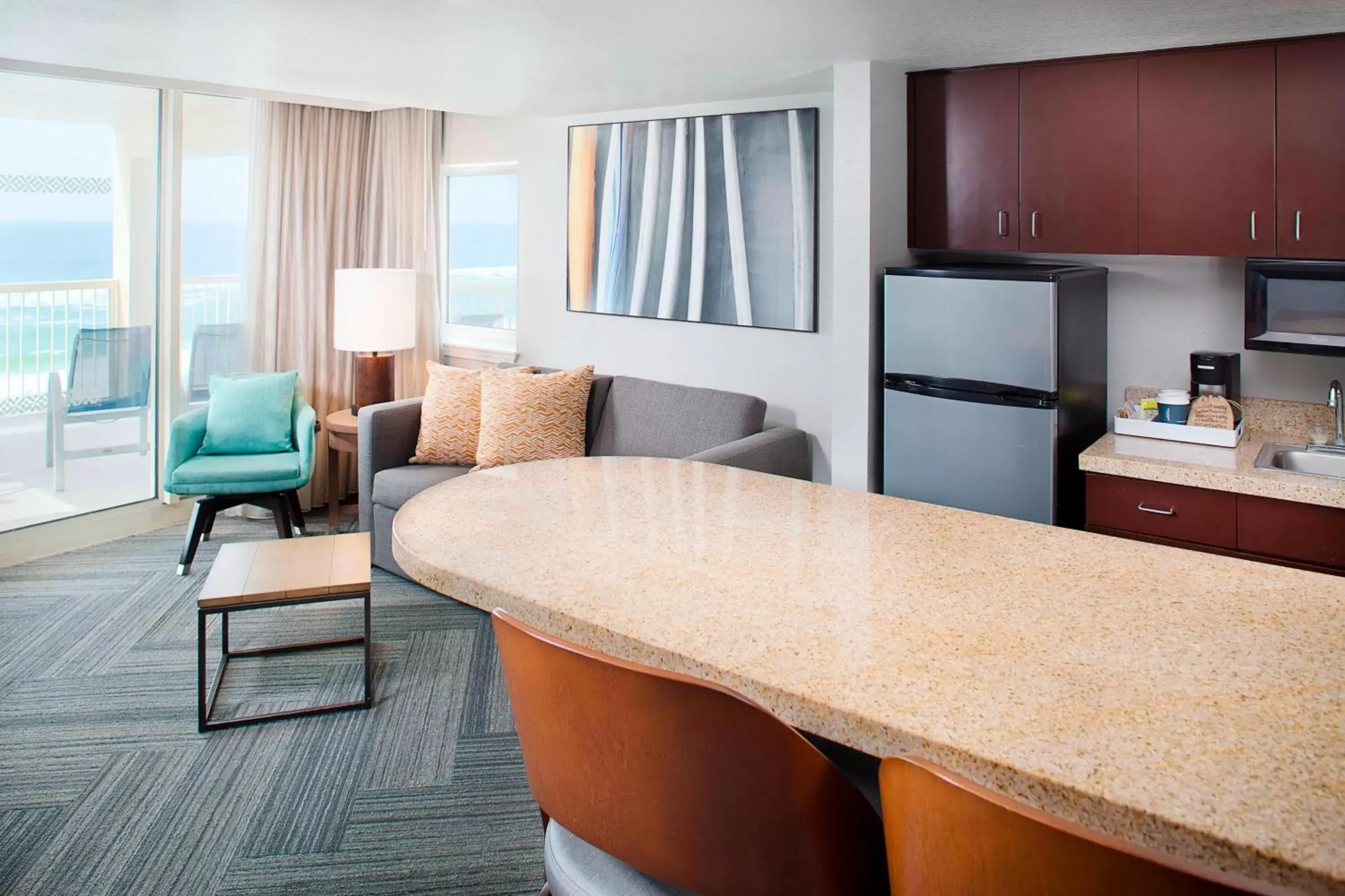 Living room, TV/Entertainment Center in Four Points by Sheraton Destin - Fort Walton Beach