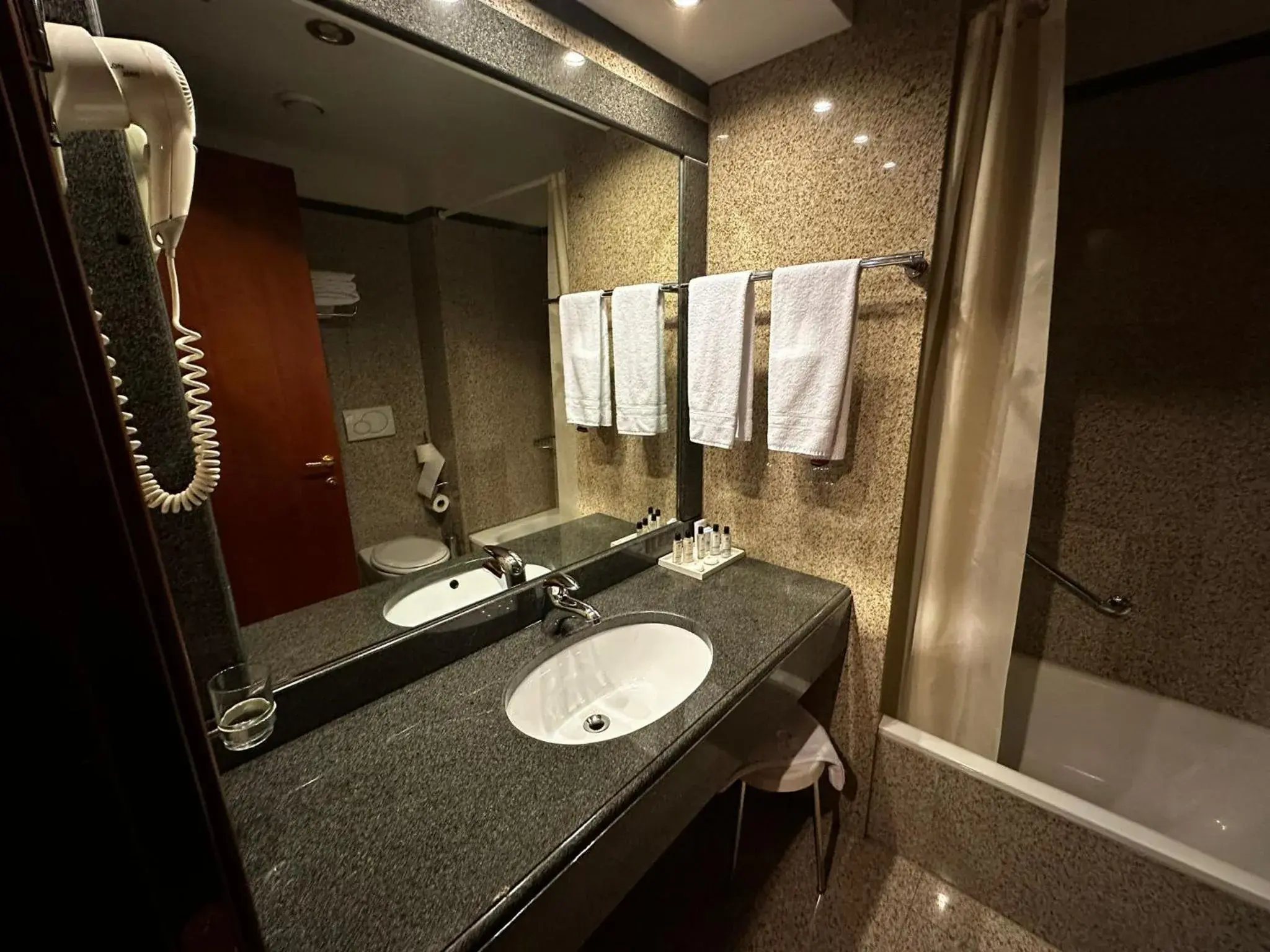 Bathroom in Grand Hotel Europa