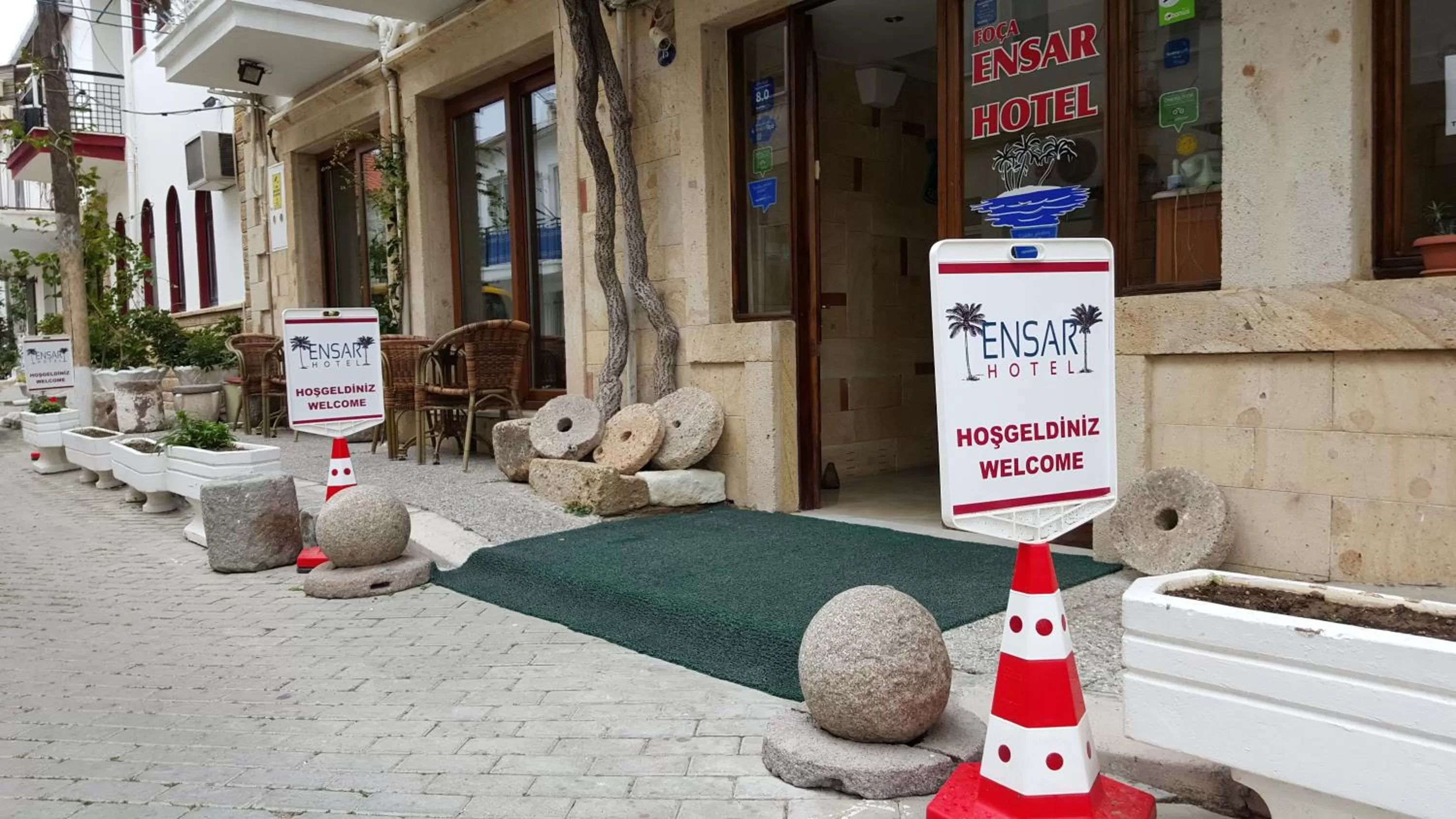 Facade/entrance in Foça Ensar Hotel