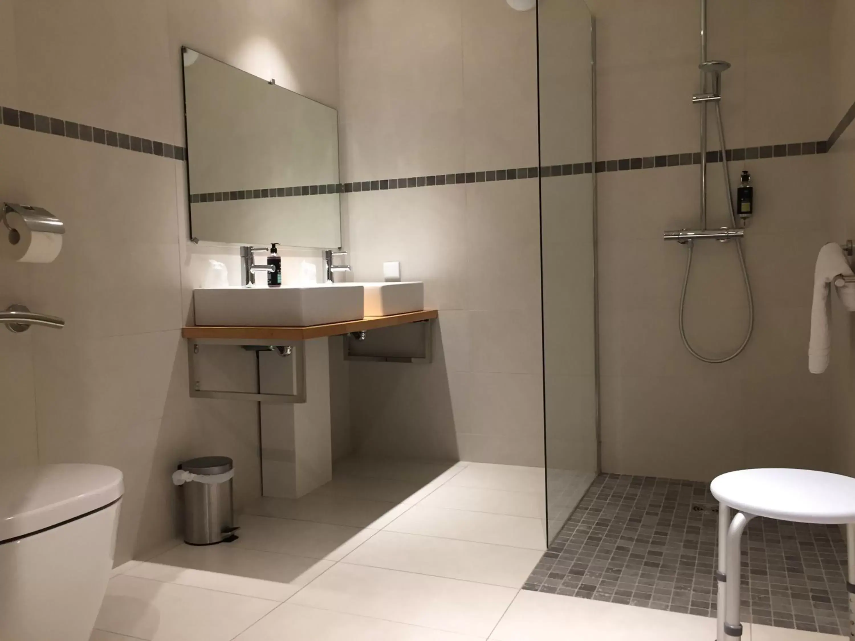 Shower, Bathroom in Hotel Dauphin