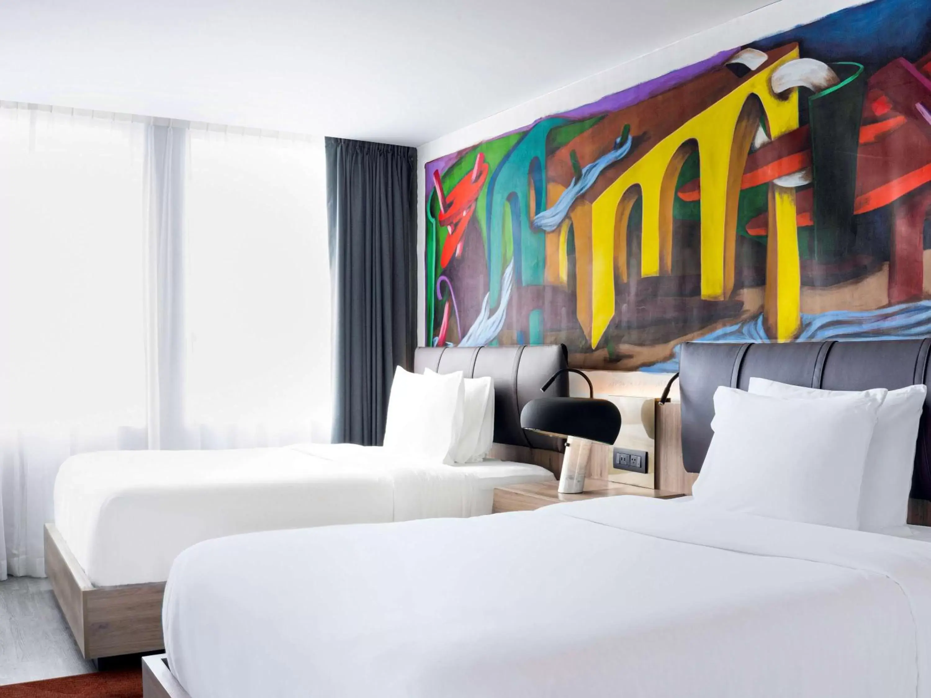 Bedroom, Bed in Mondrian Mexico City Condesa