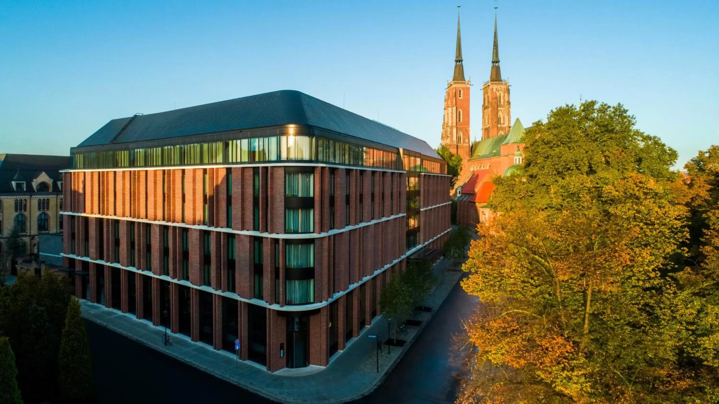 Bird's eye view, Property Building in The Bridge Wroclaw - MGallery