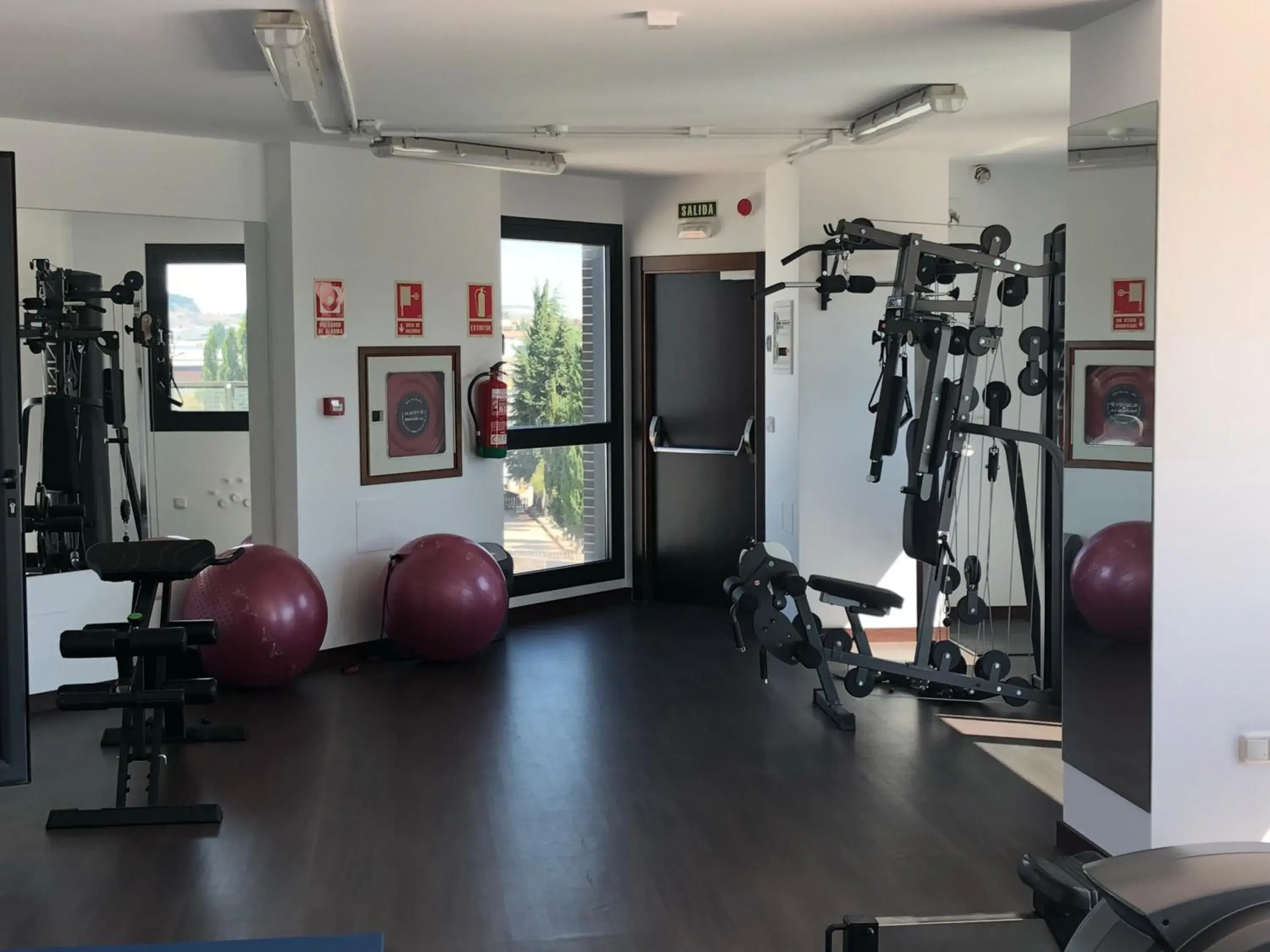 Fitness Center/Facilities in Hotel Río Hortega