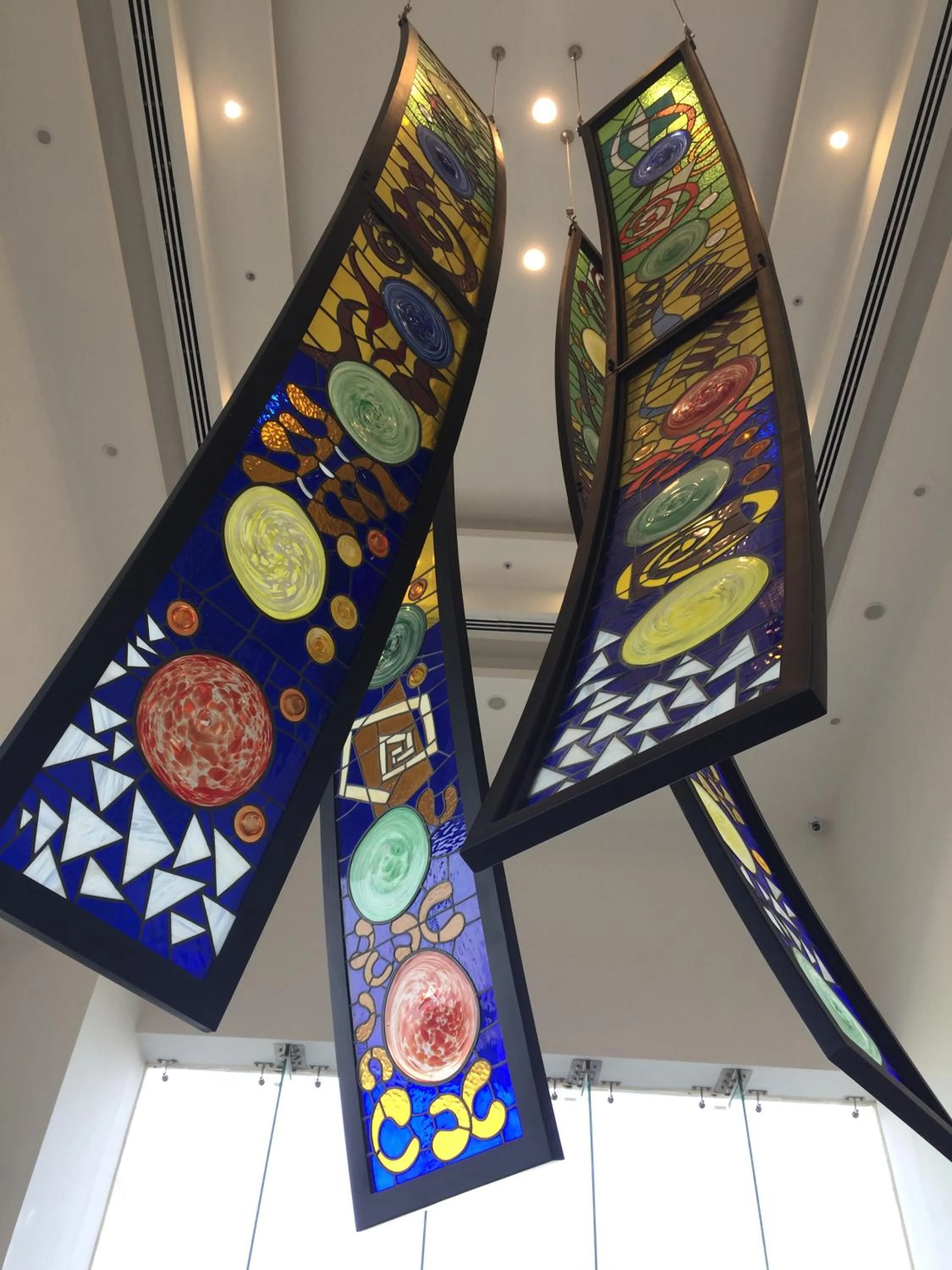 Decorative detail in Lemon Tree Hotel, Sector 60, Gurugram