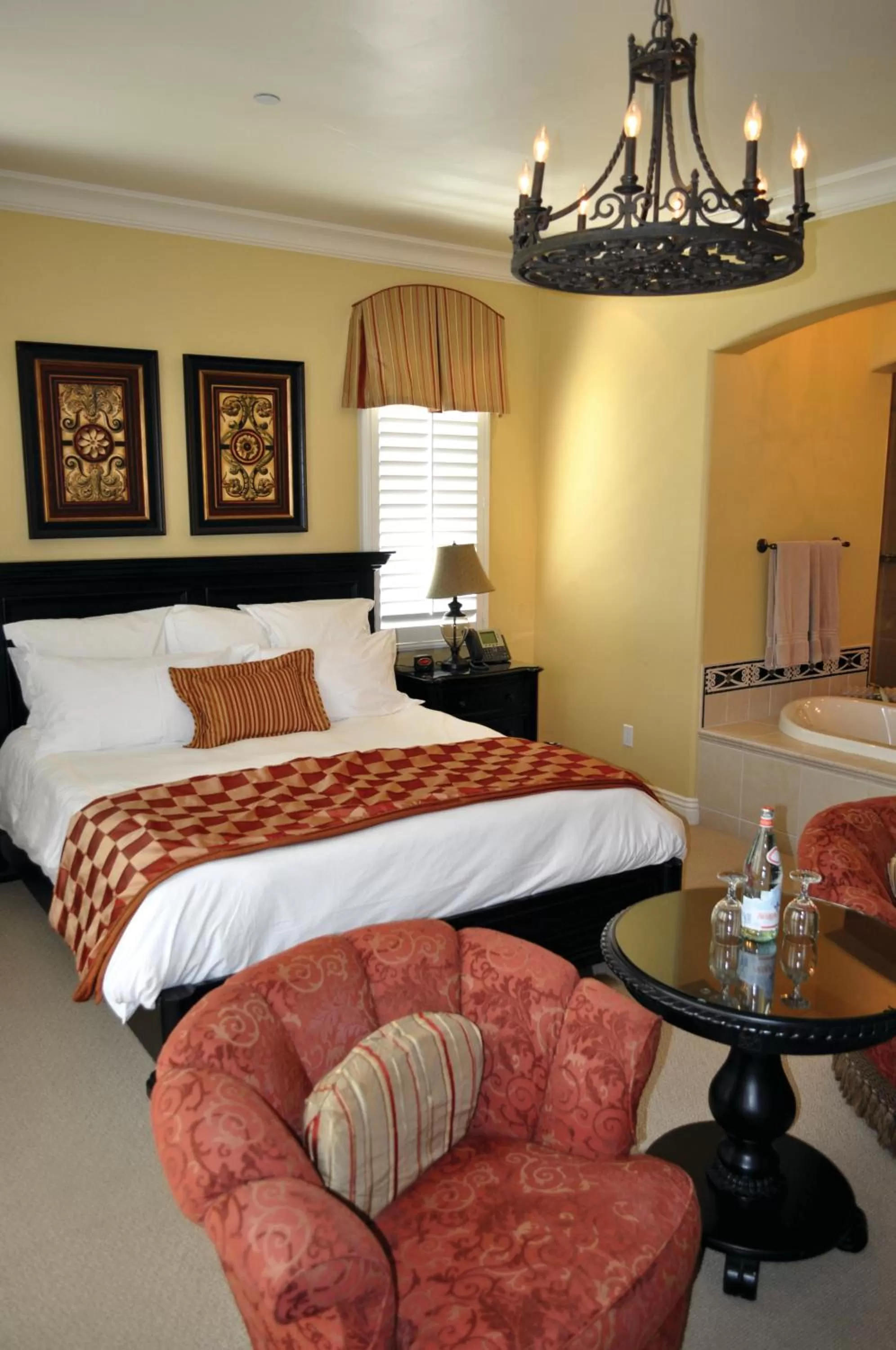 Bed in The Villa at Arden Hills