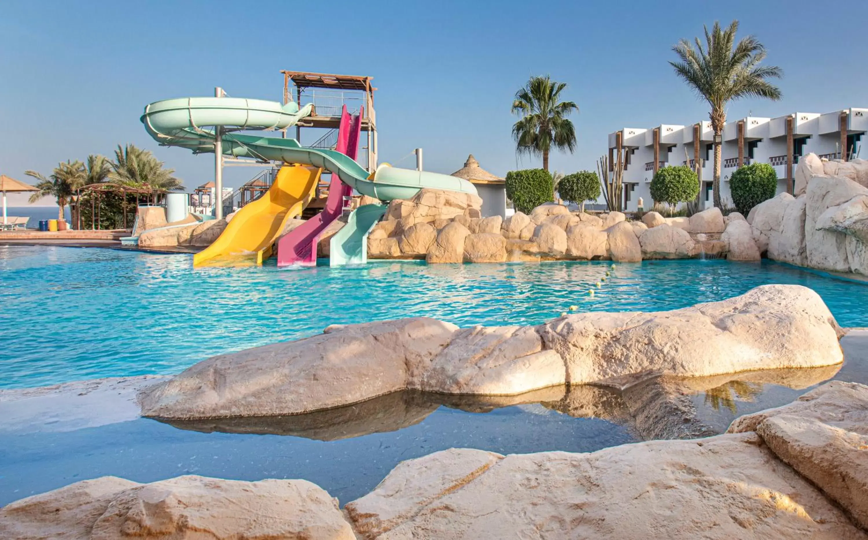 Aqua park, Water Park in Pyramisa Beach Resort Sharm El Sheikh