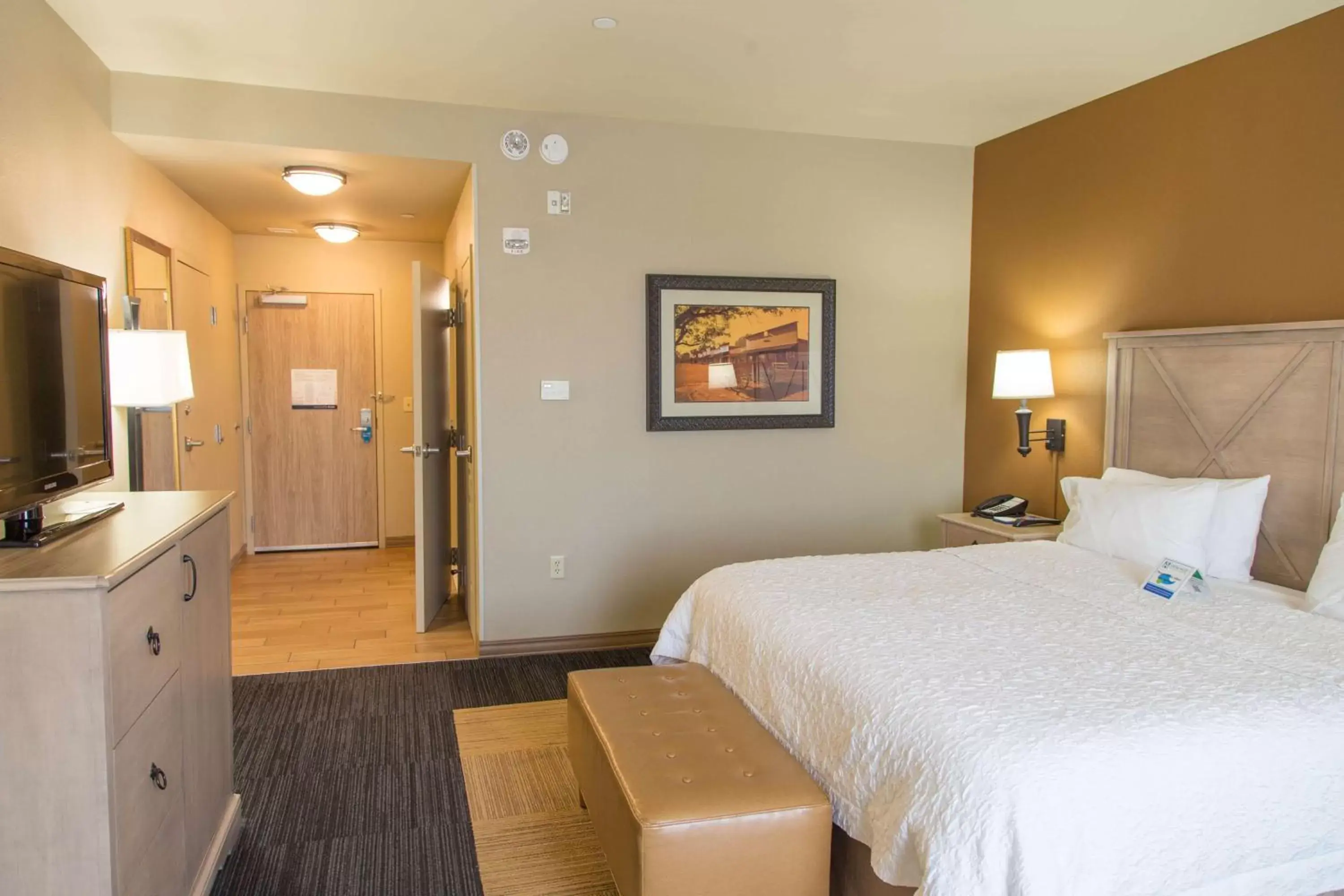 Bedroom, Bed in Hampton Inn & Suites Dodge City