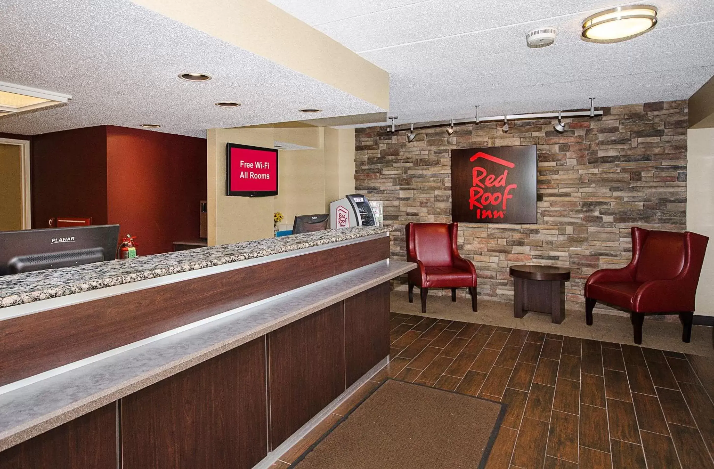 Lobby or reception, Lobby/Reception in Red Roof Inn Philadelphia - Oxford Valley