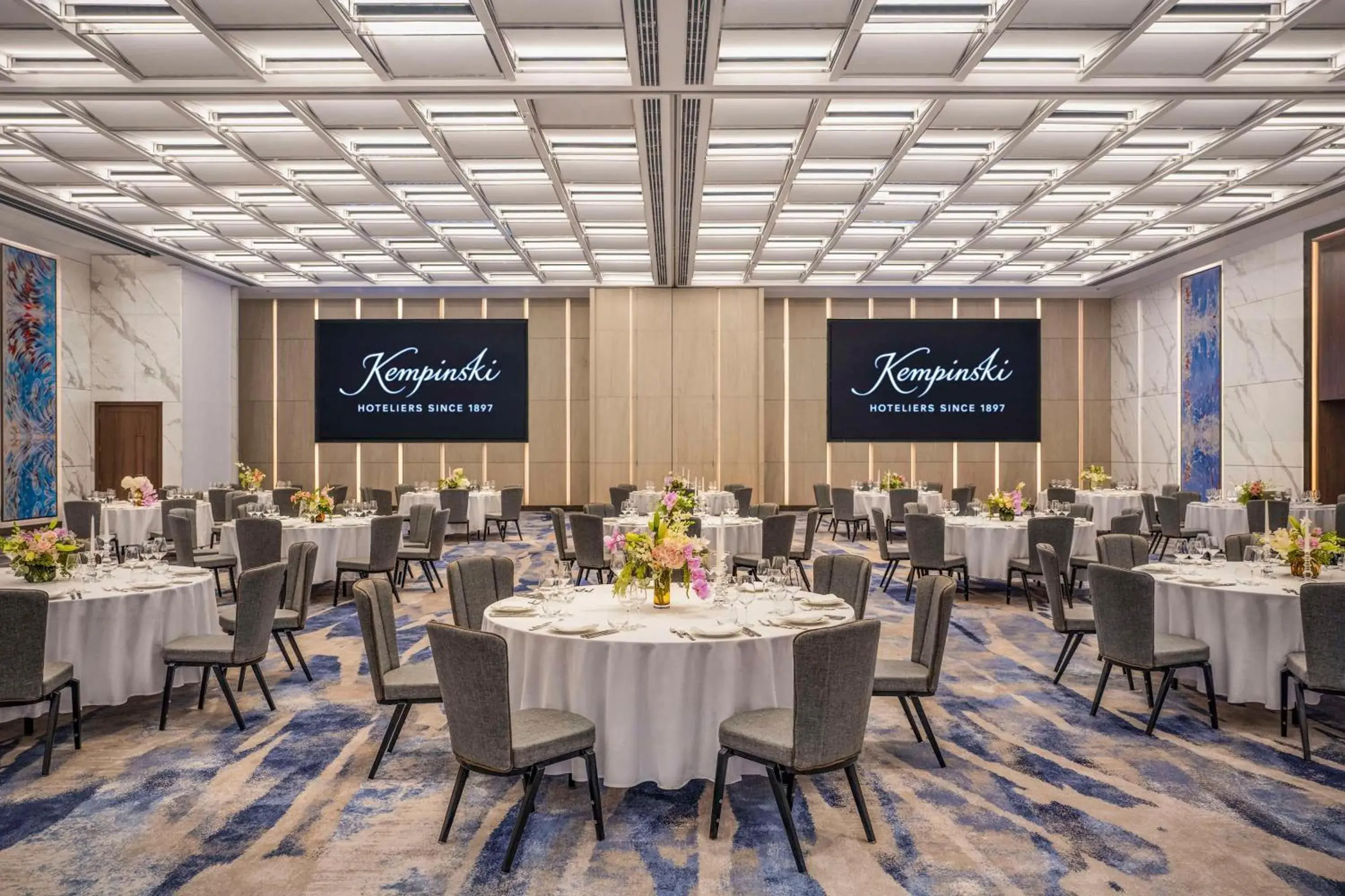 Meeting/conference room, Restaurant/Places to Eat in The David Kempinski Tel Aviv