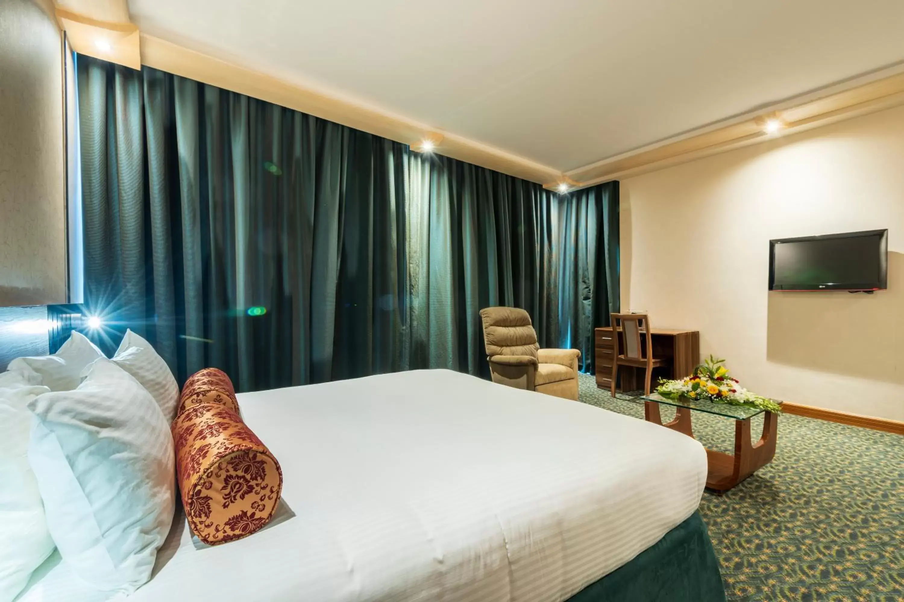 Bed in Elite Crystal Hotel Bed in Elite Crystal Hotel