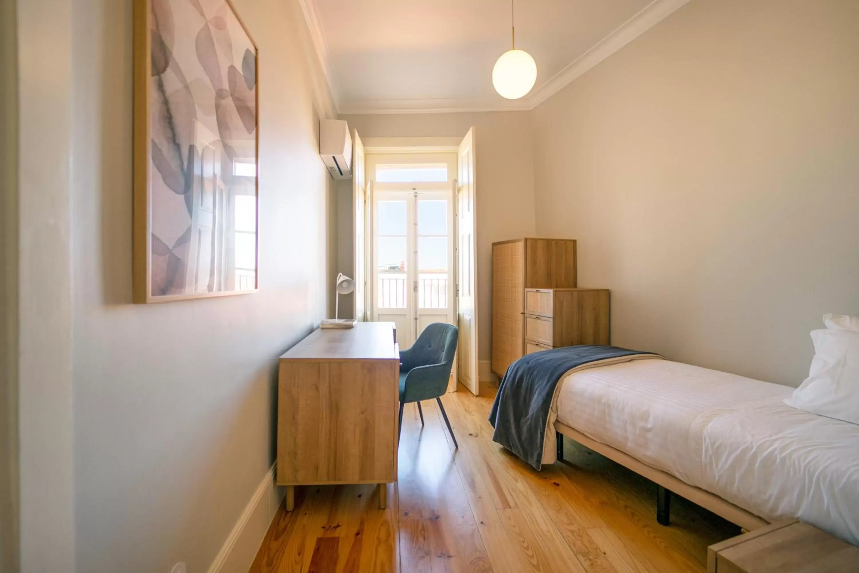 Bedroom in Entre Ruas Apartments