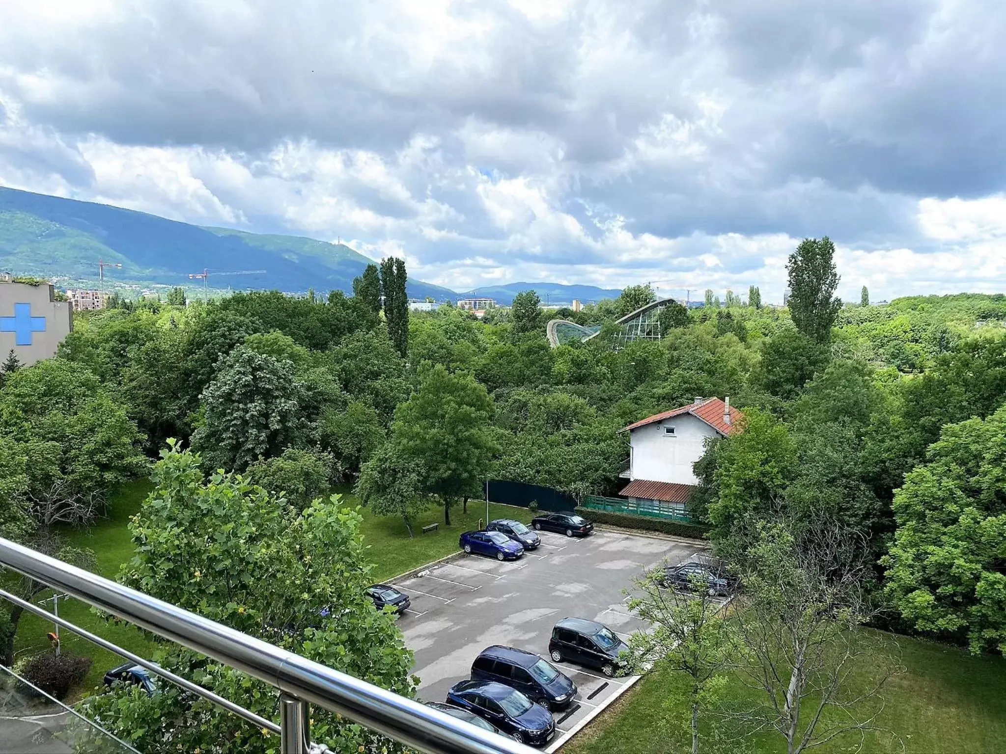 Balcony/Terrace in Hotel ZOO Sofia - Secured Paid Parking