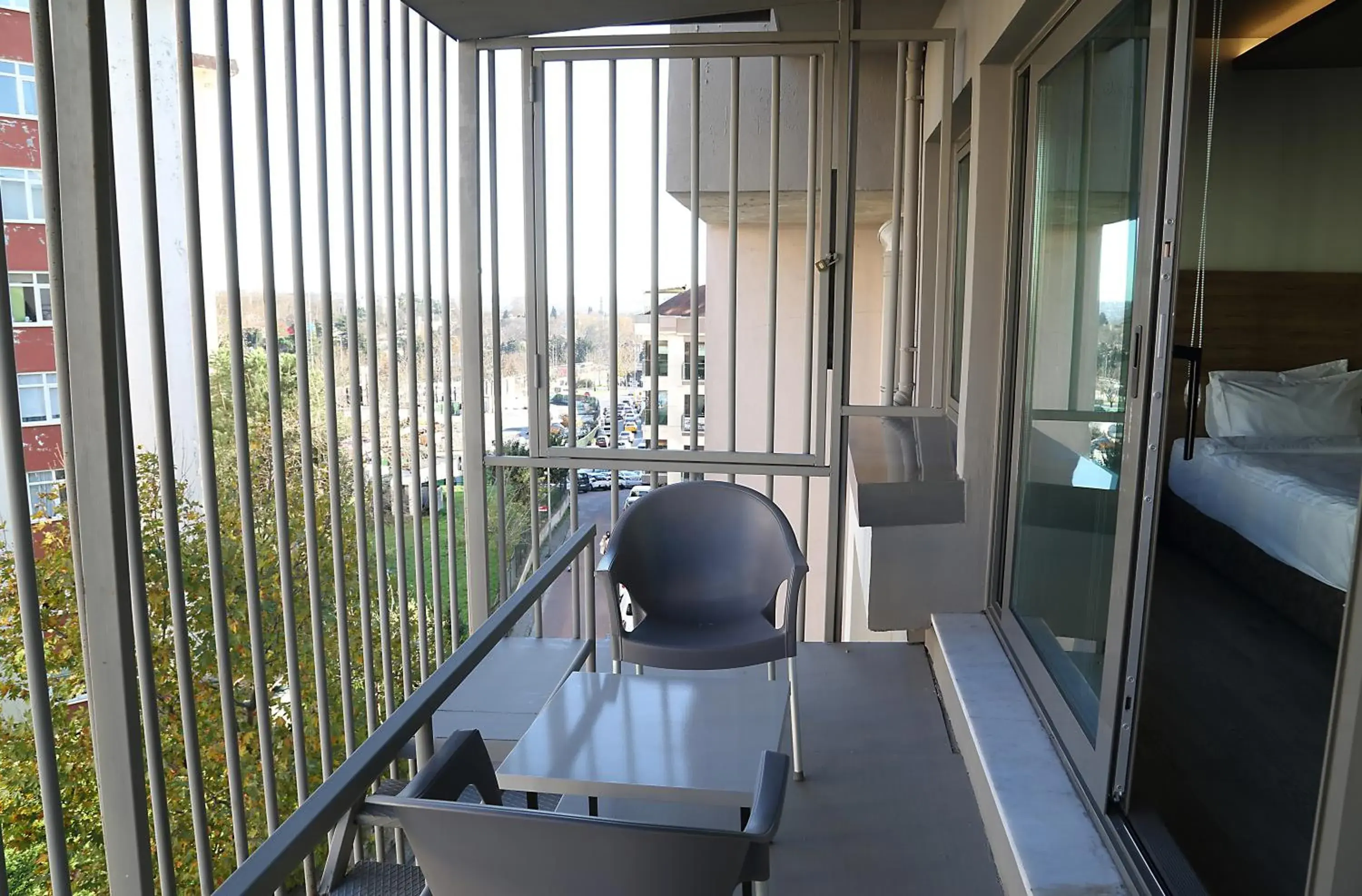 Balcony/Terrace, Fitness Center/Facilities in Apartman Istanbul